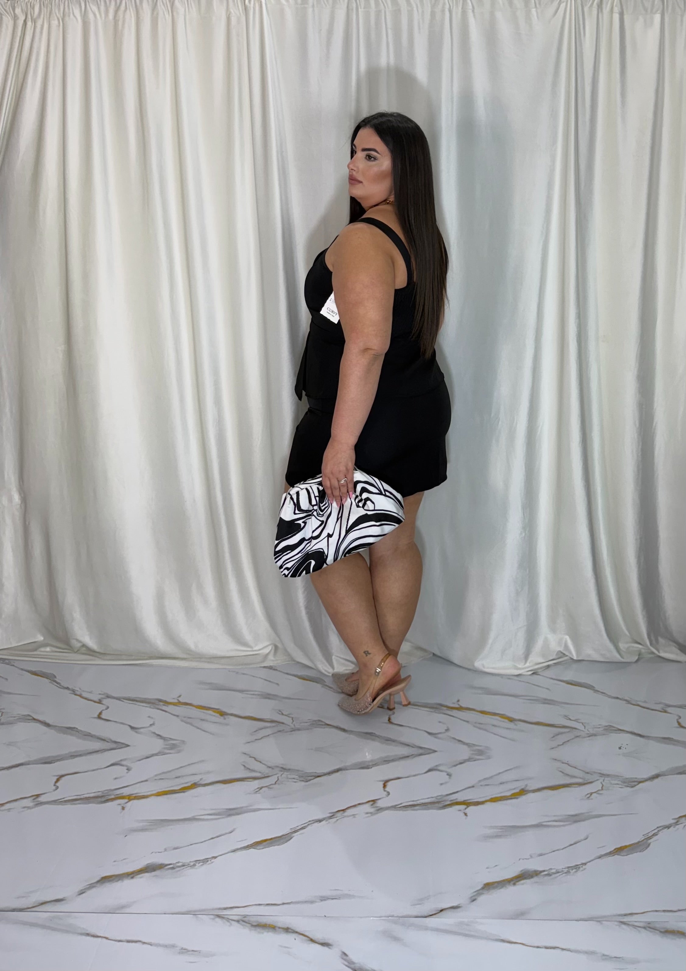 Coordinato Nadia nero