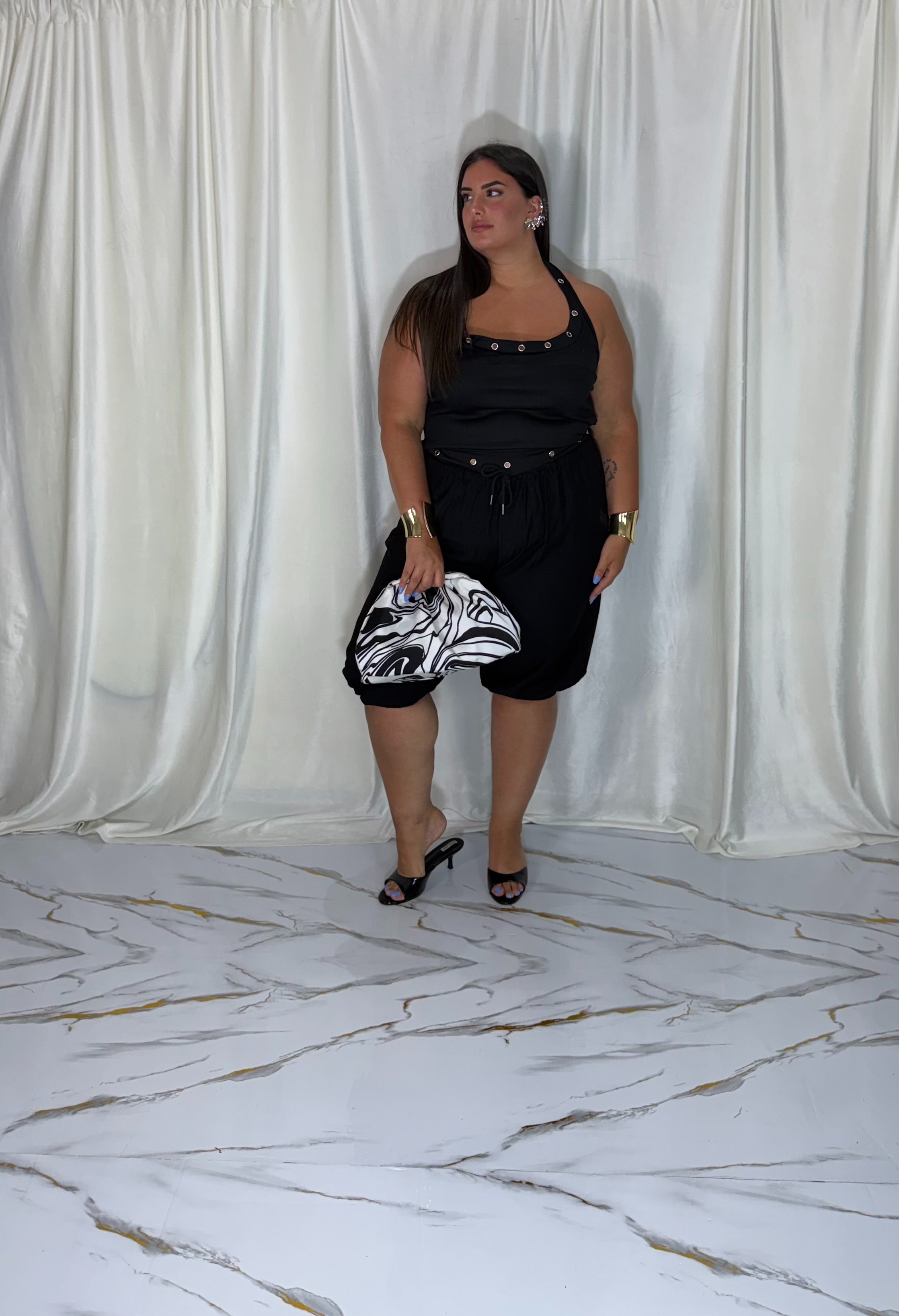 Coordinato Jolanda nero