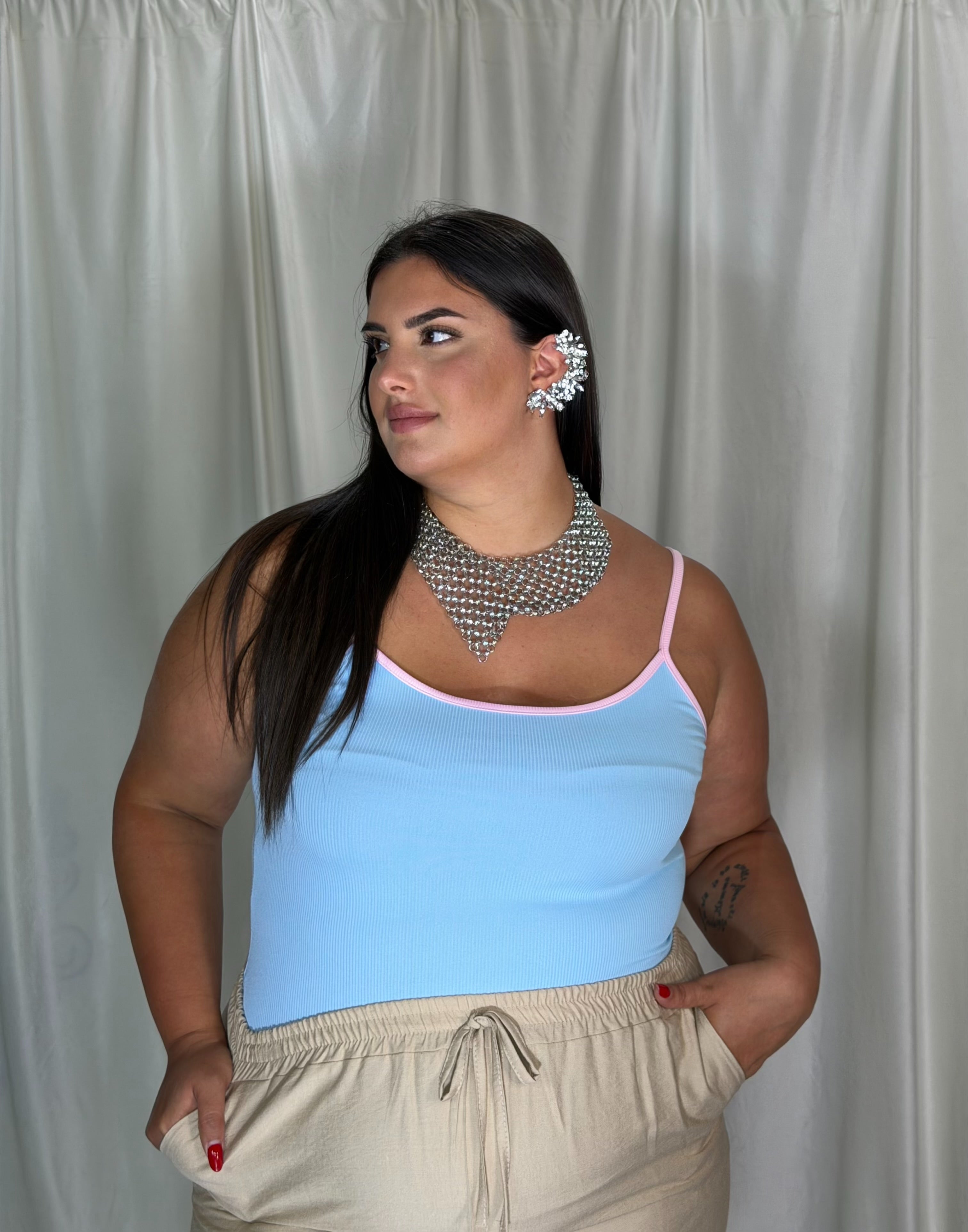 Canotta Fabiana celeste