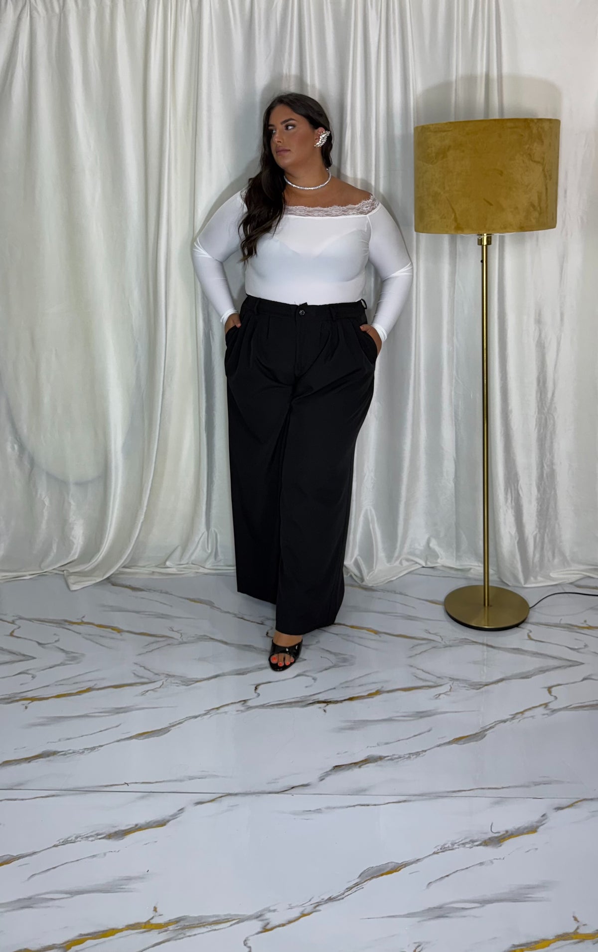 Pantalone Fabiola nero