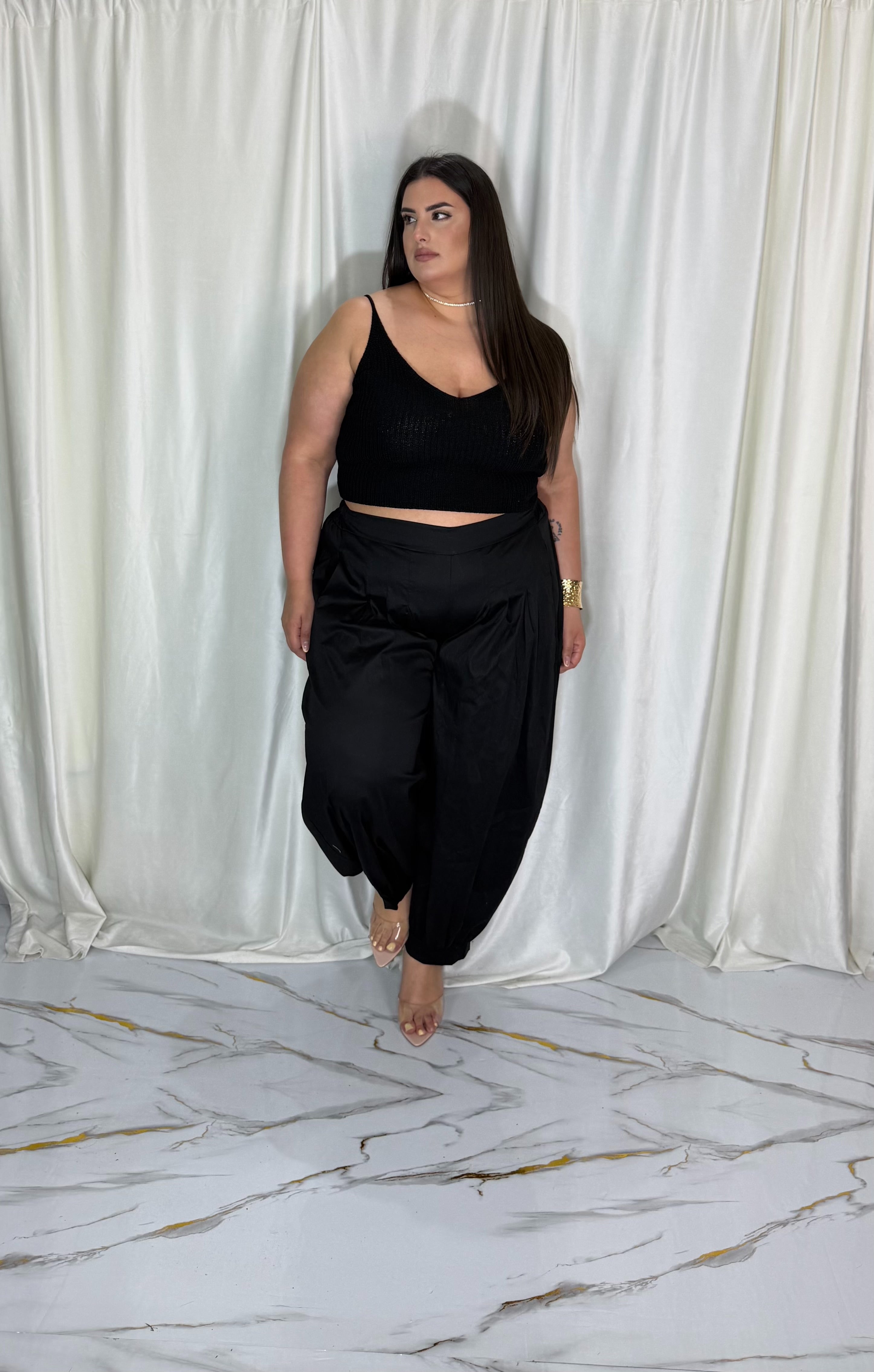 Pantalone Federica nero