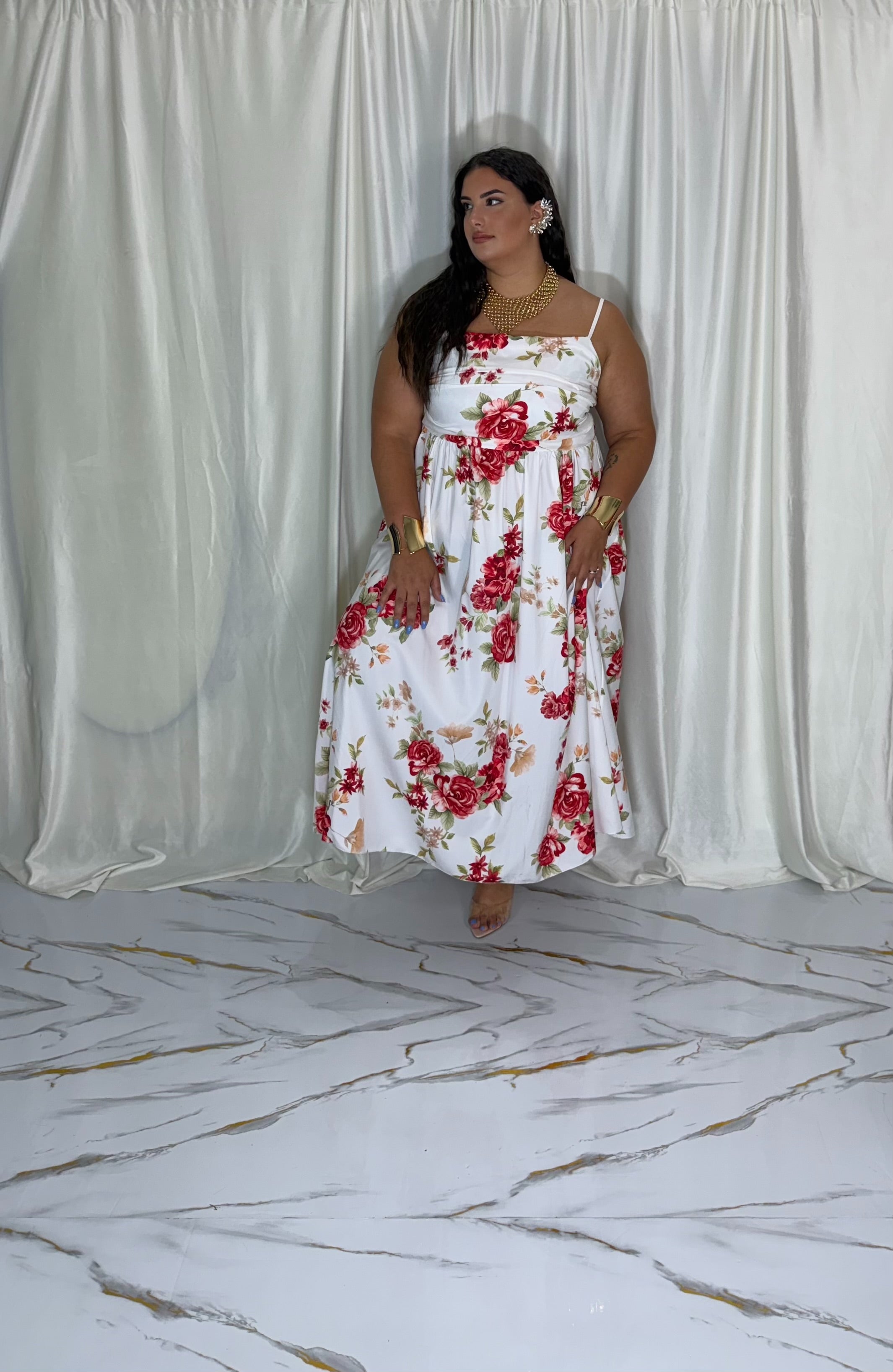Dress Fiorella Bianco