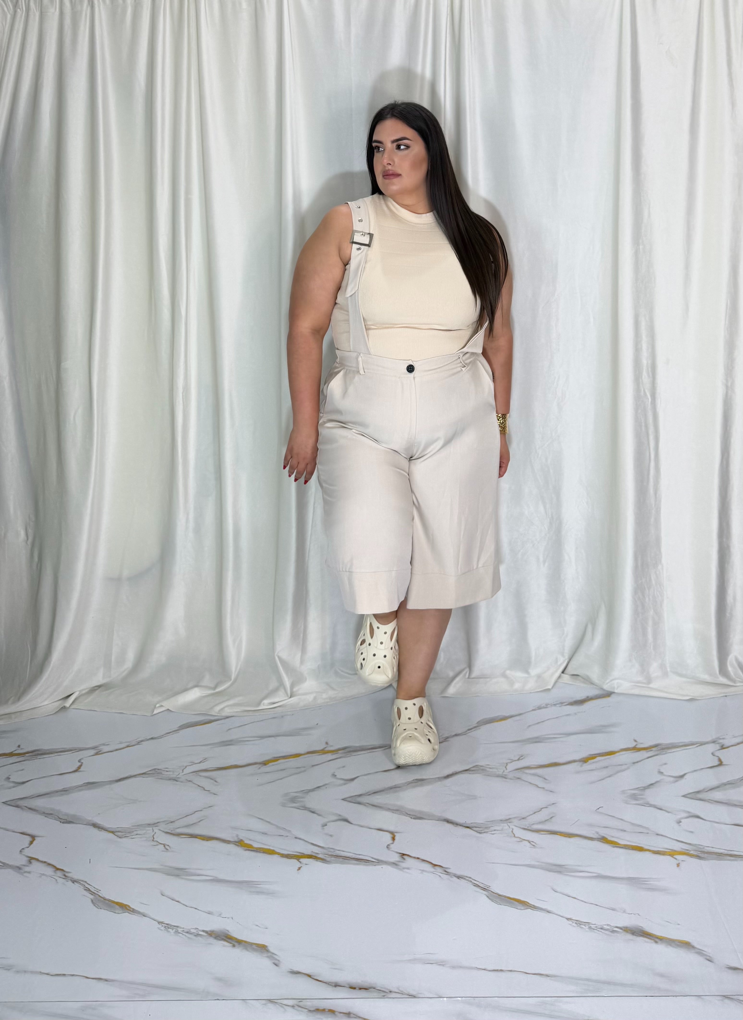 Salopette Clara panna