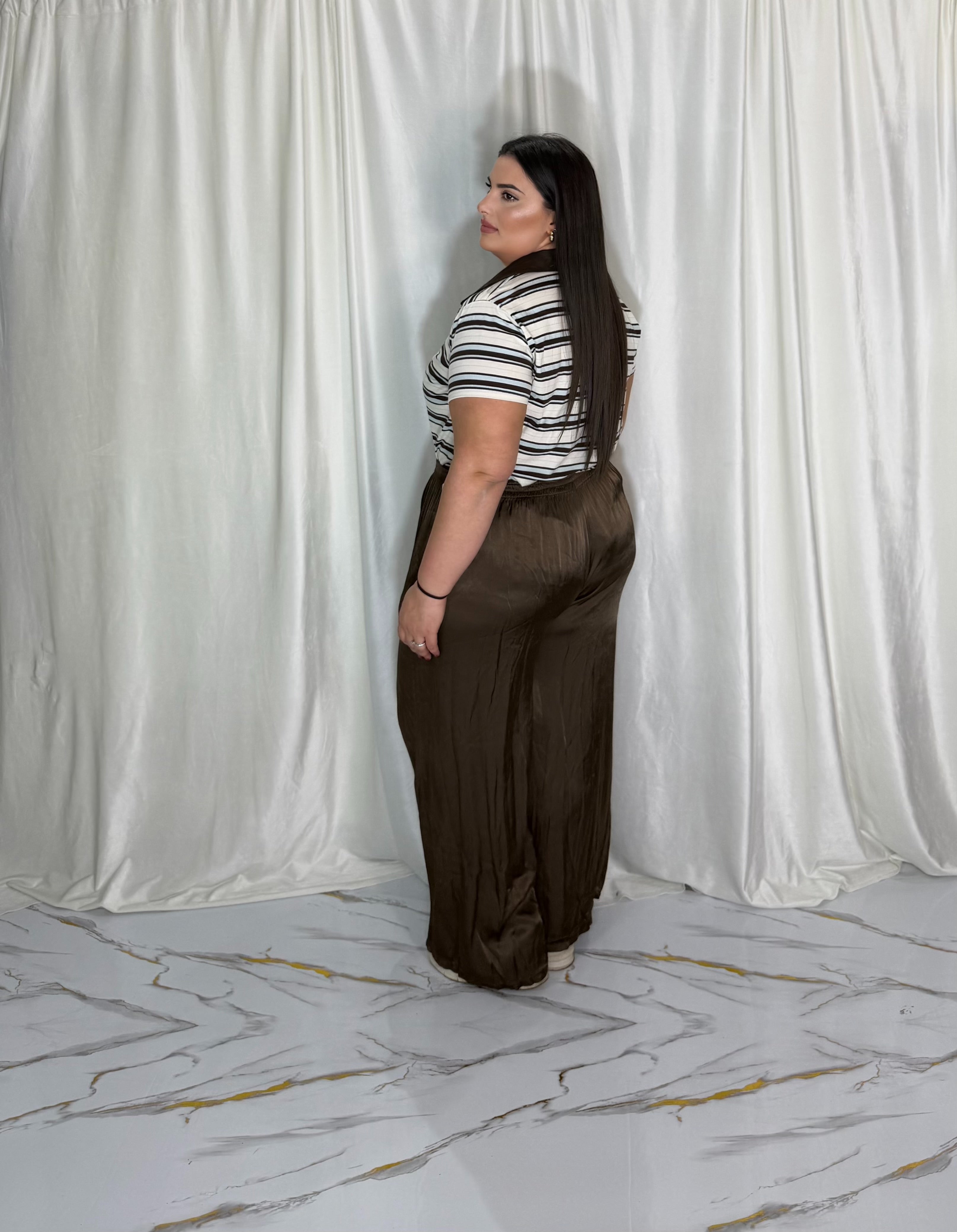 Pantalone Flavia marrone