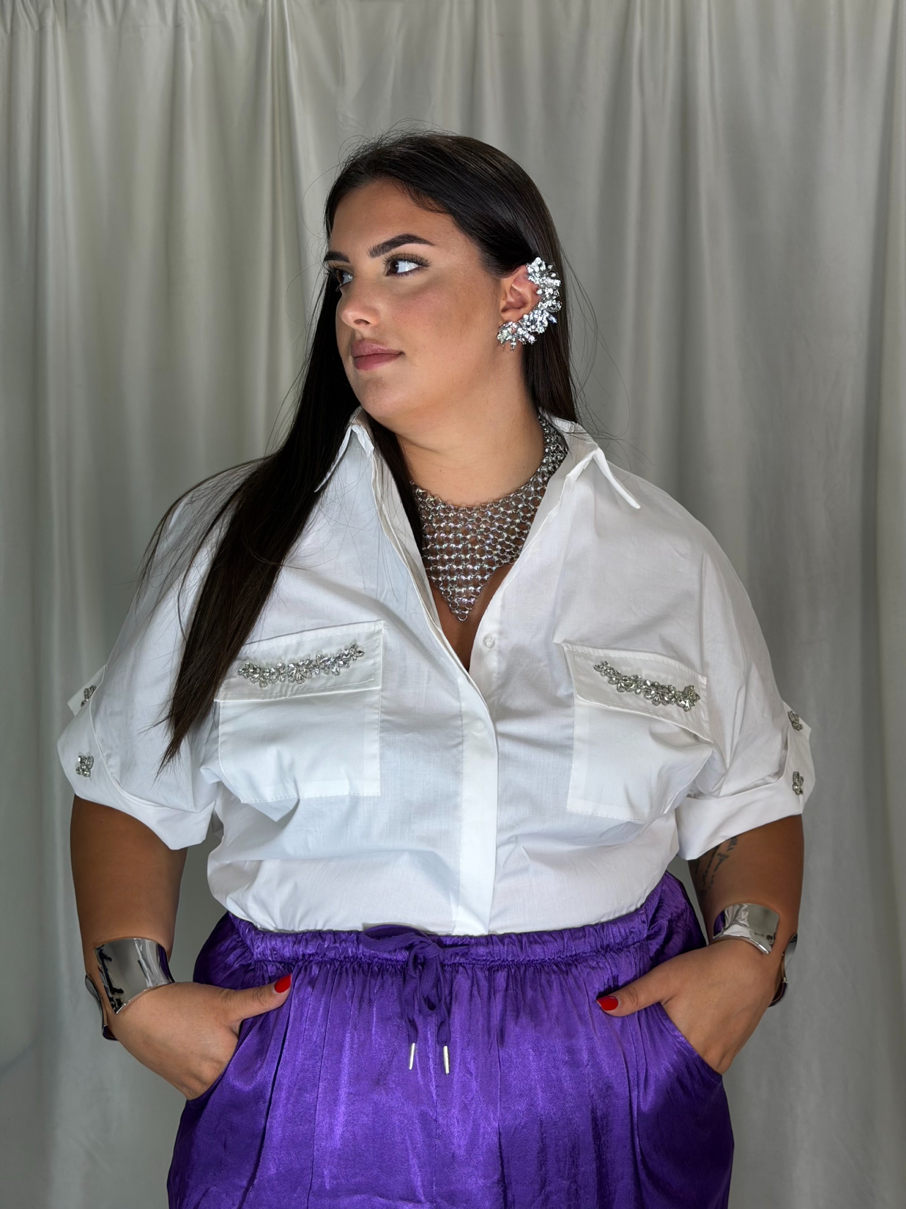 Camicia Diamond bianca