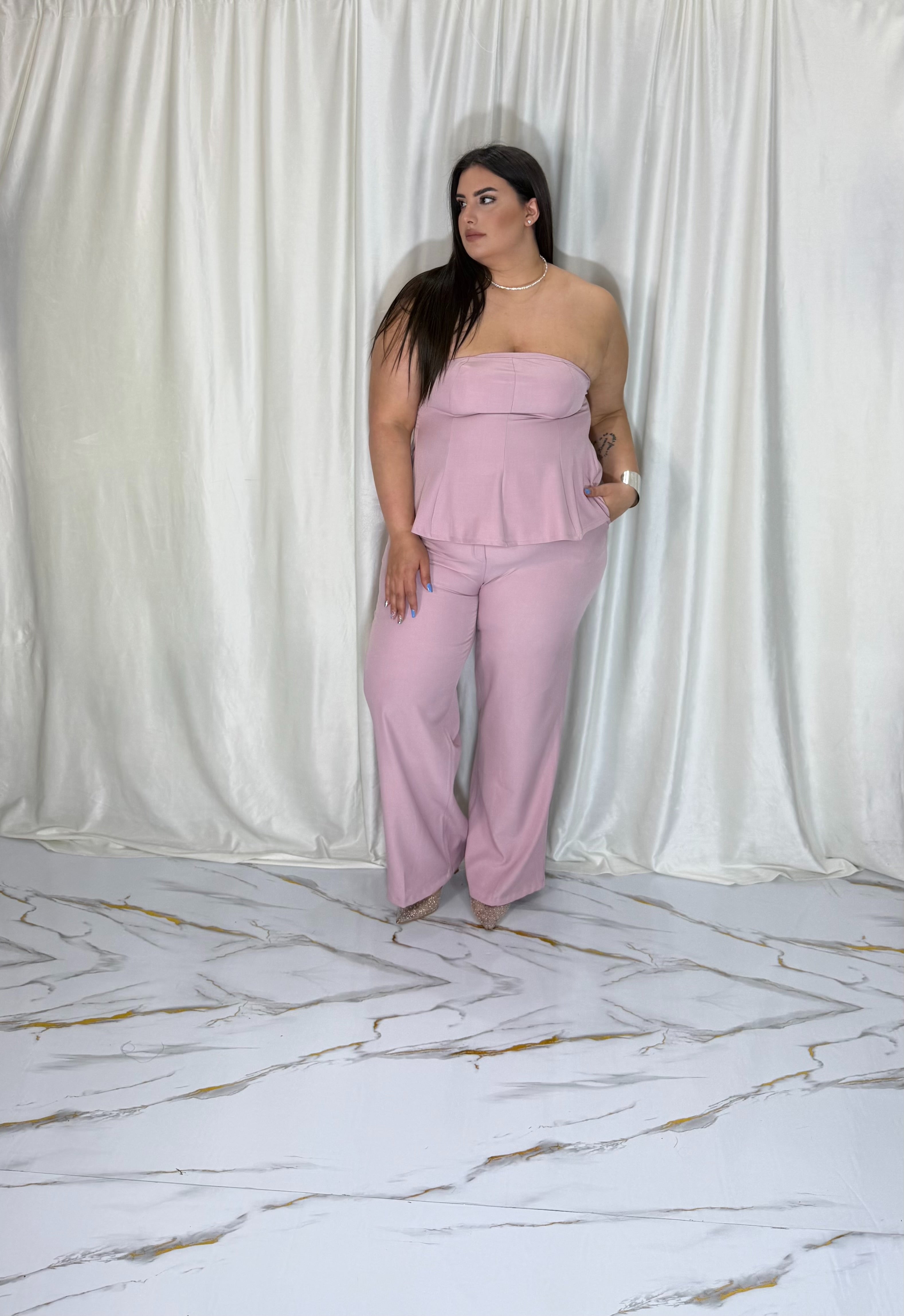 Coordinato Ester rosa