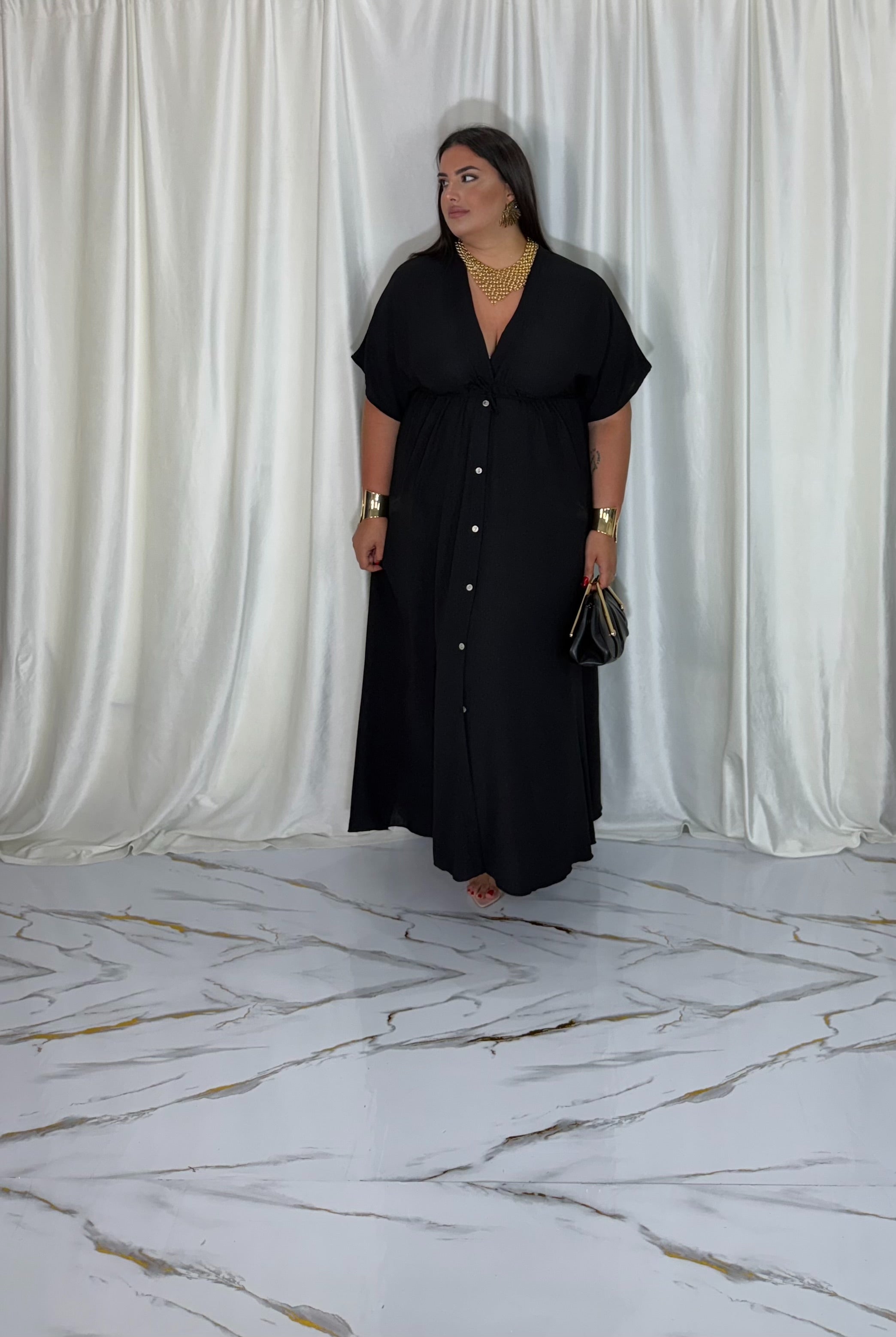 Dress Asia nero