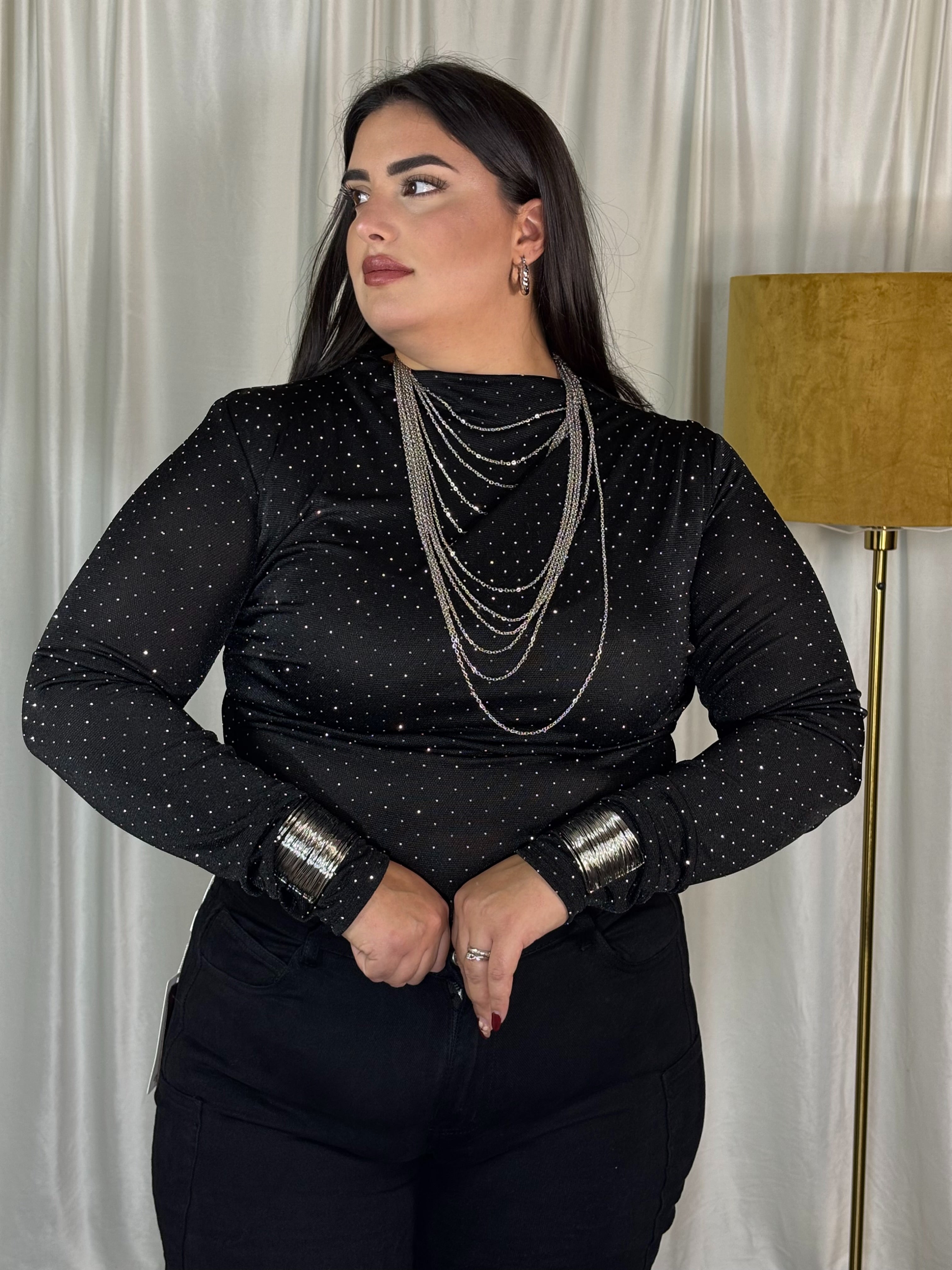Collana mille righe gold e silver