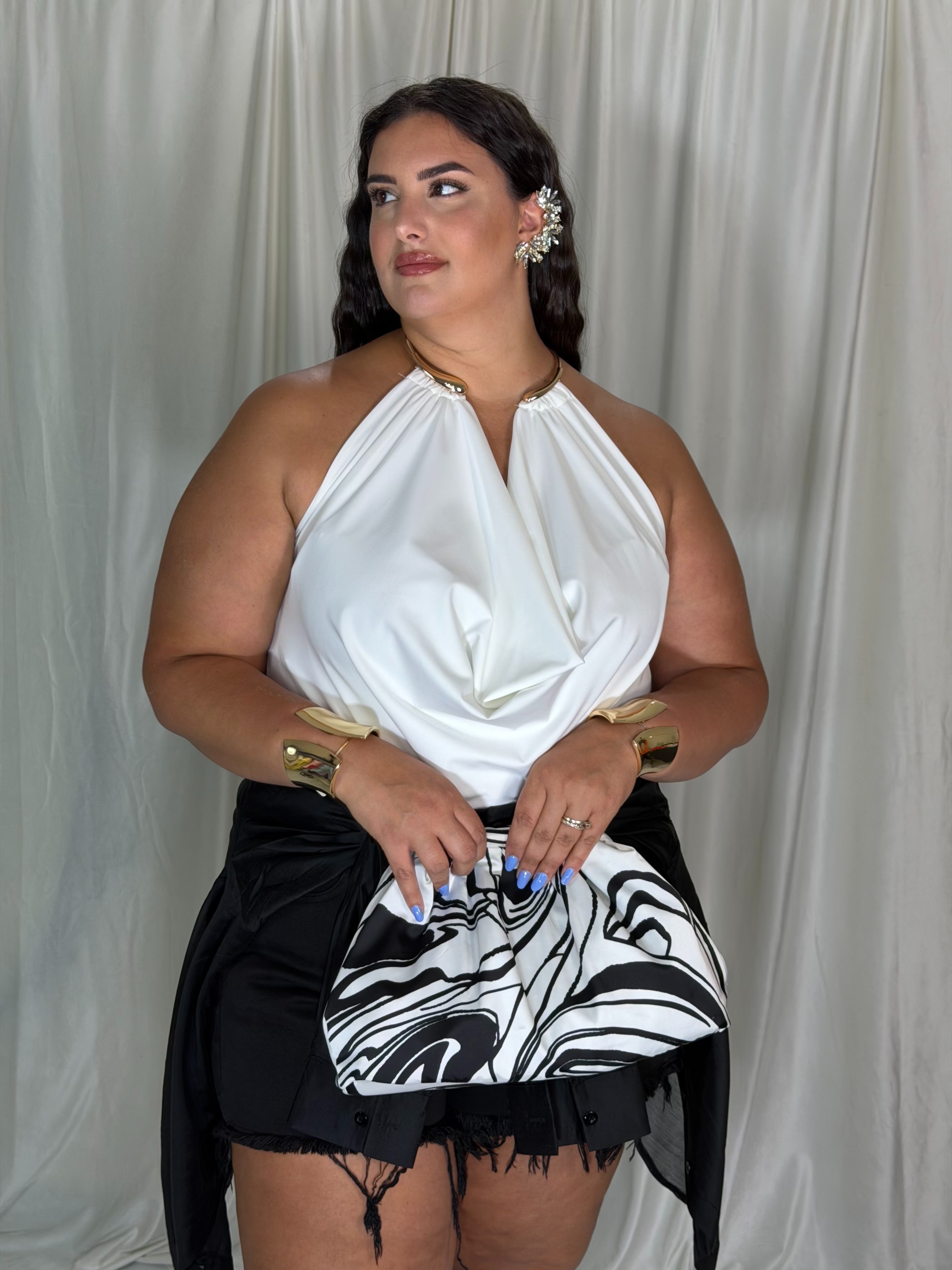 Body collana Gold bianco