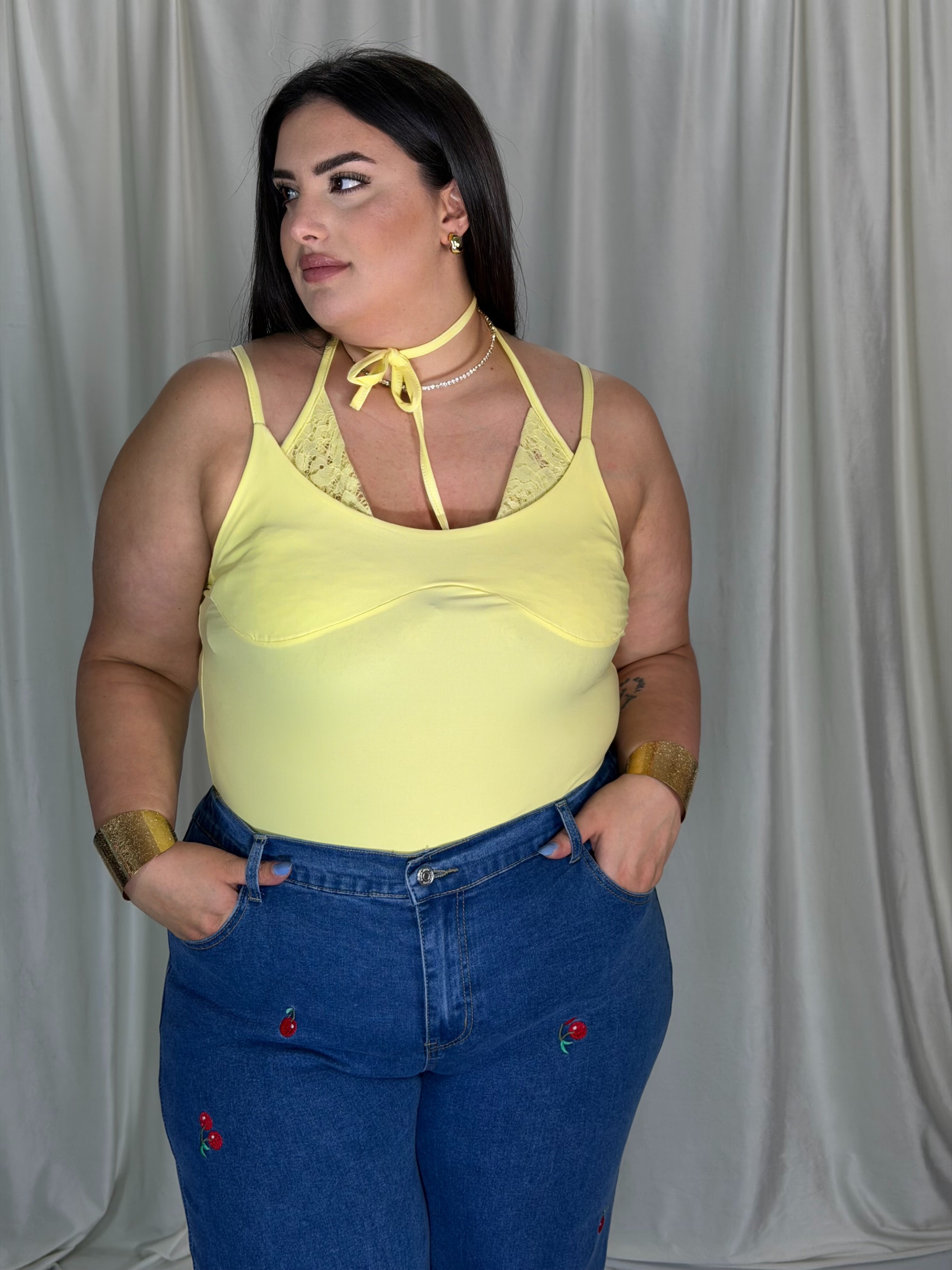 Body choker giallo
