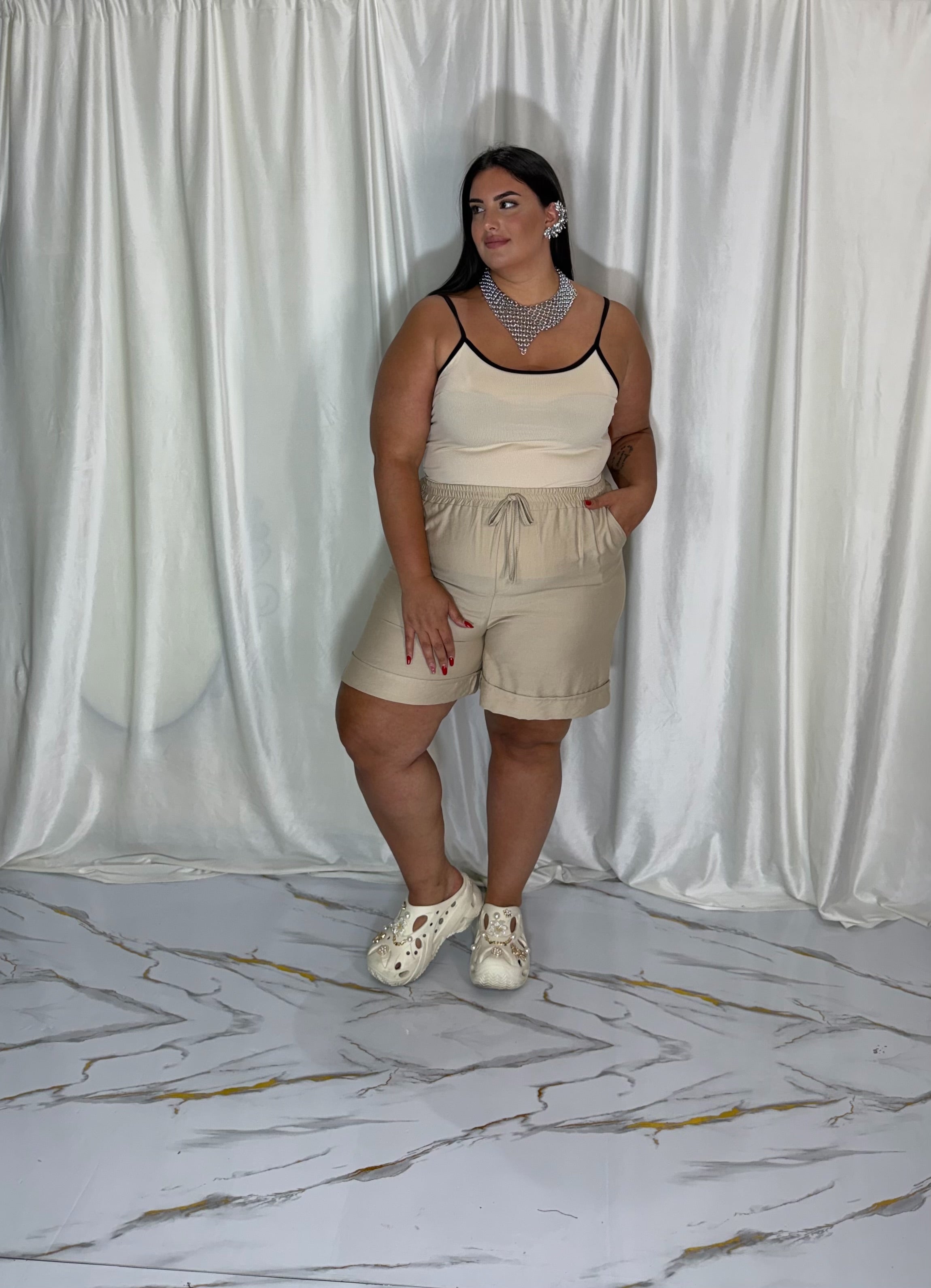Bermuda Loren beige