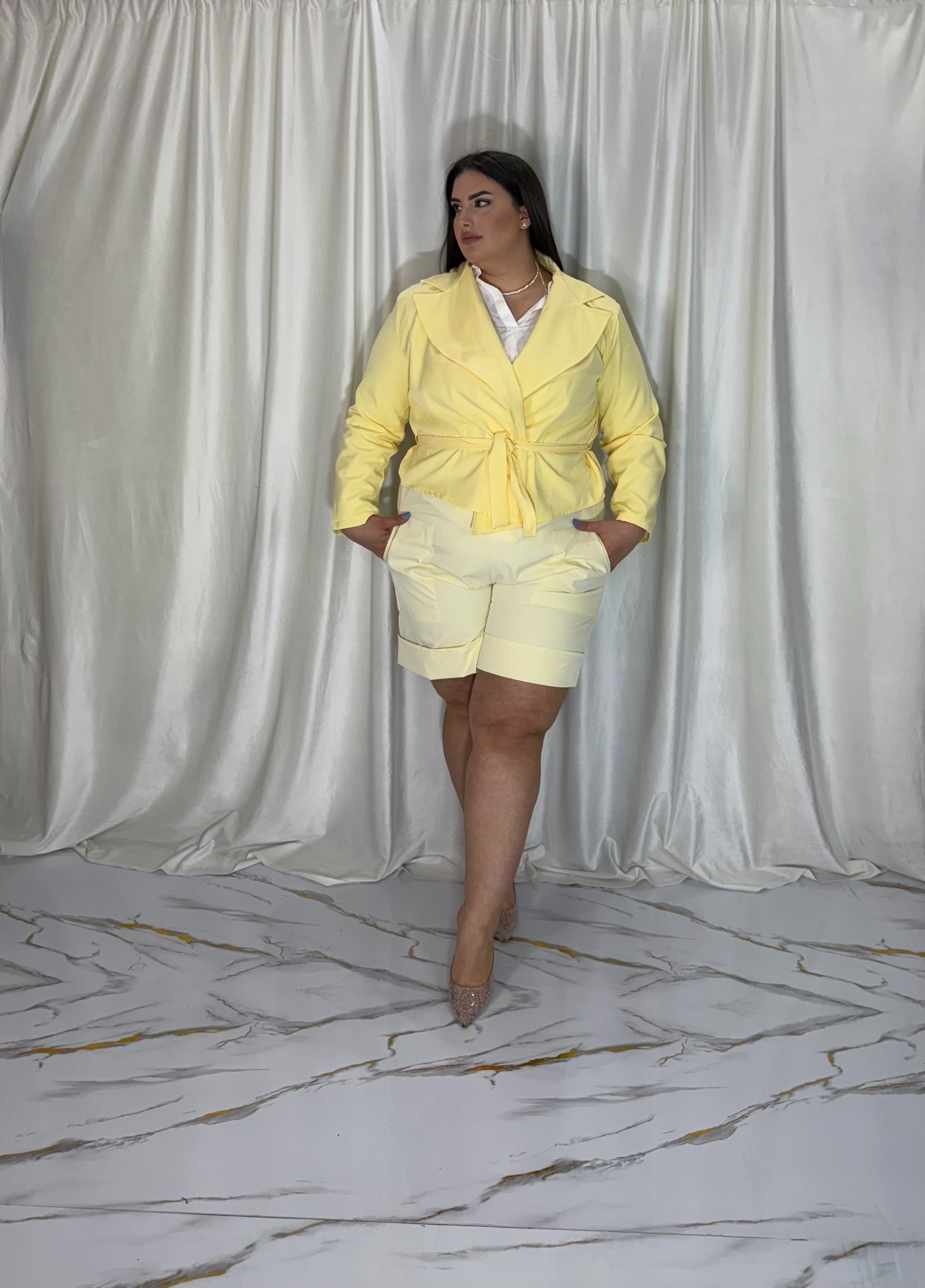 Giubbotto Emma giallo