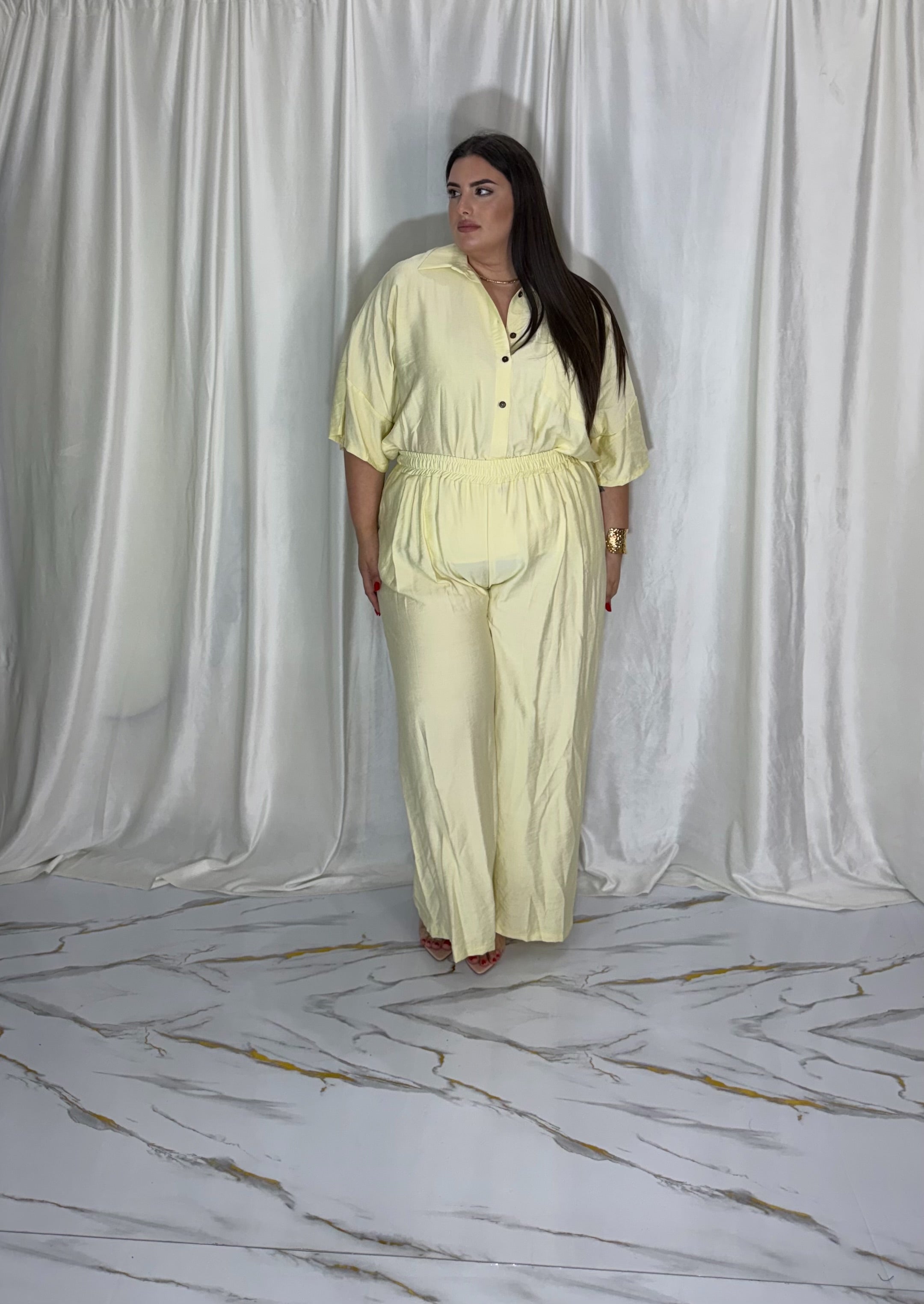 Coordinato Carmen giallo