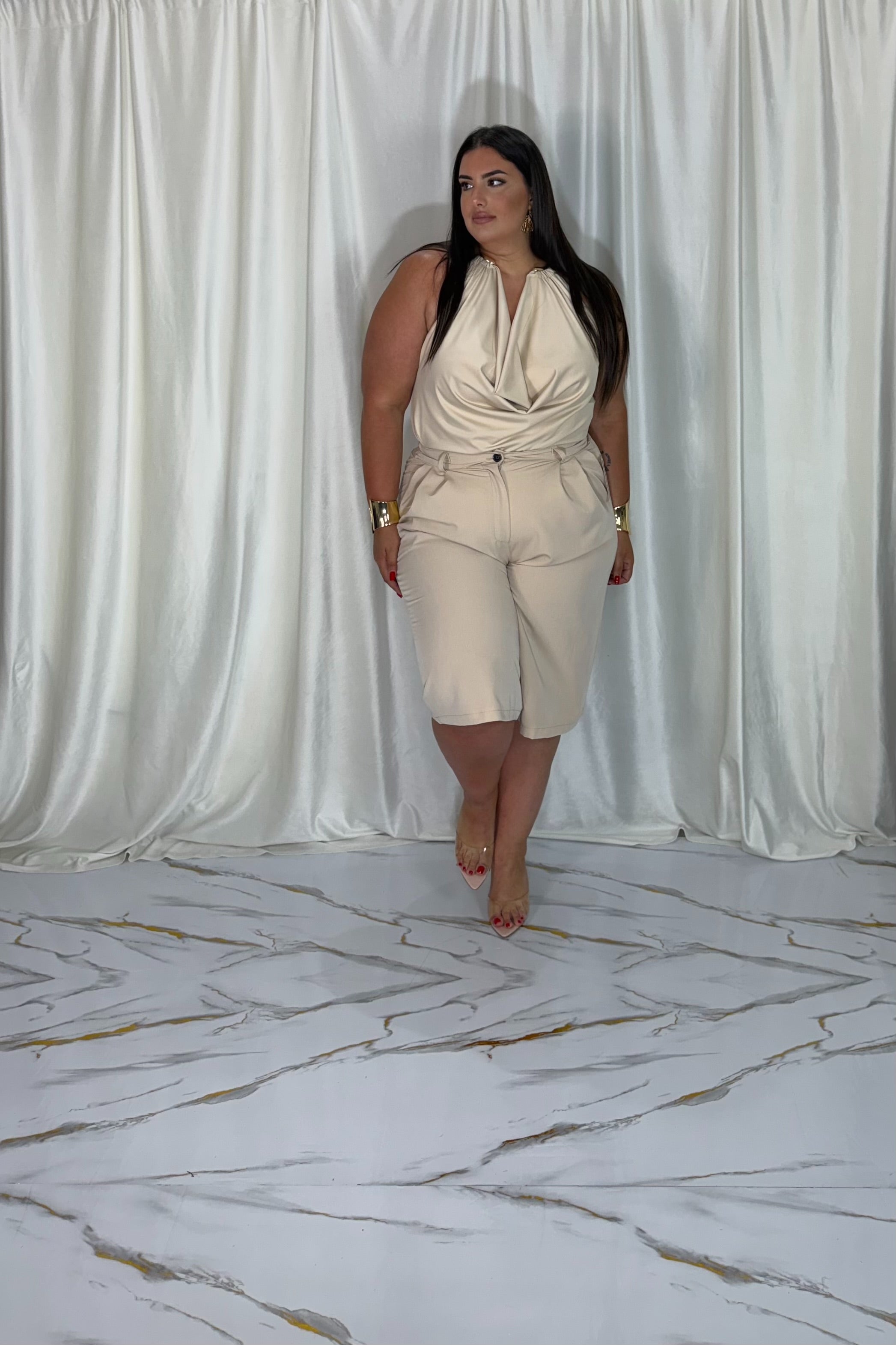 Bermuda Costanza beige