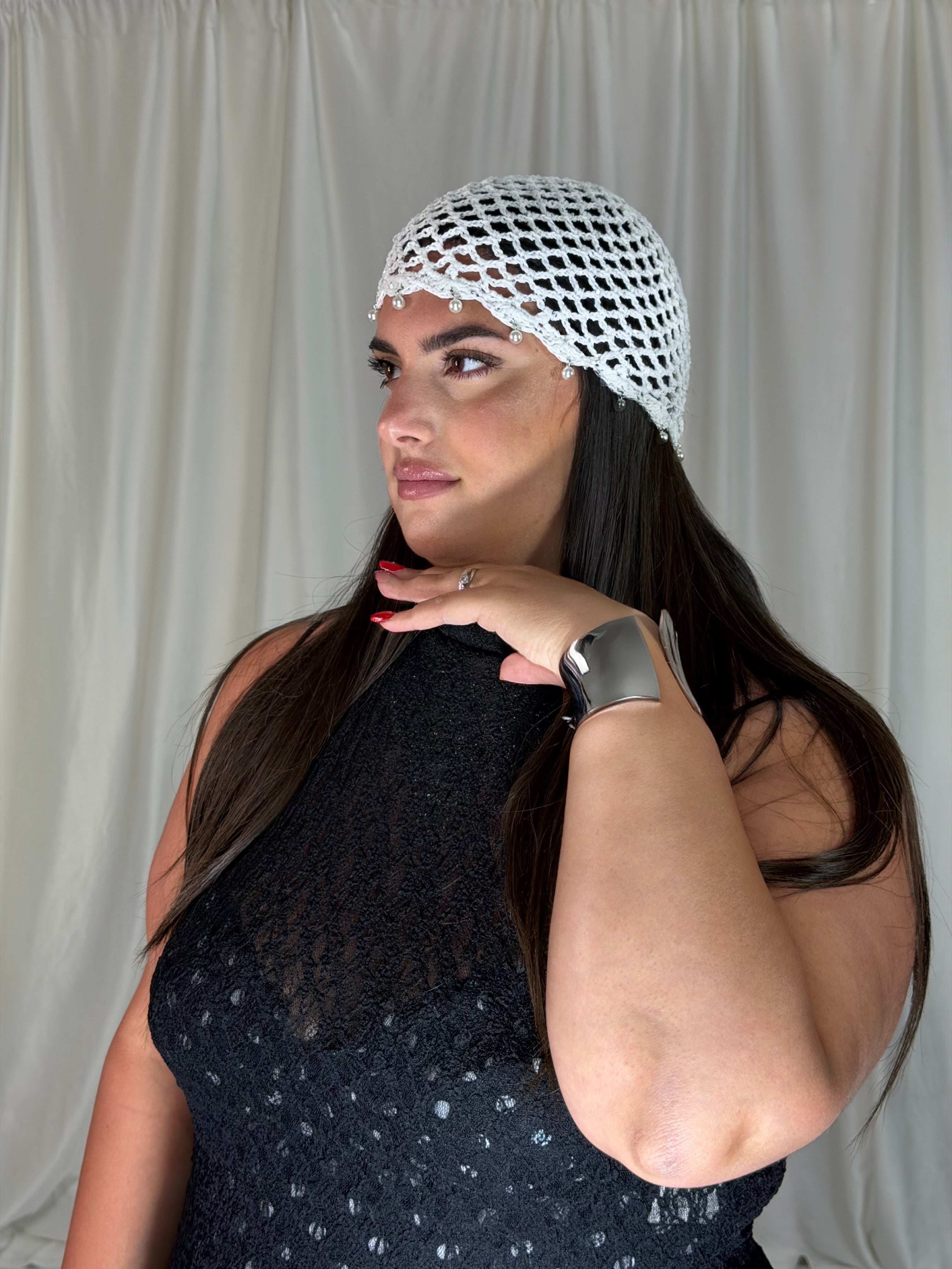Cappellino in pizzo