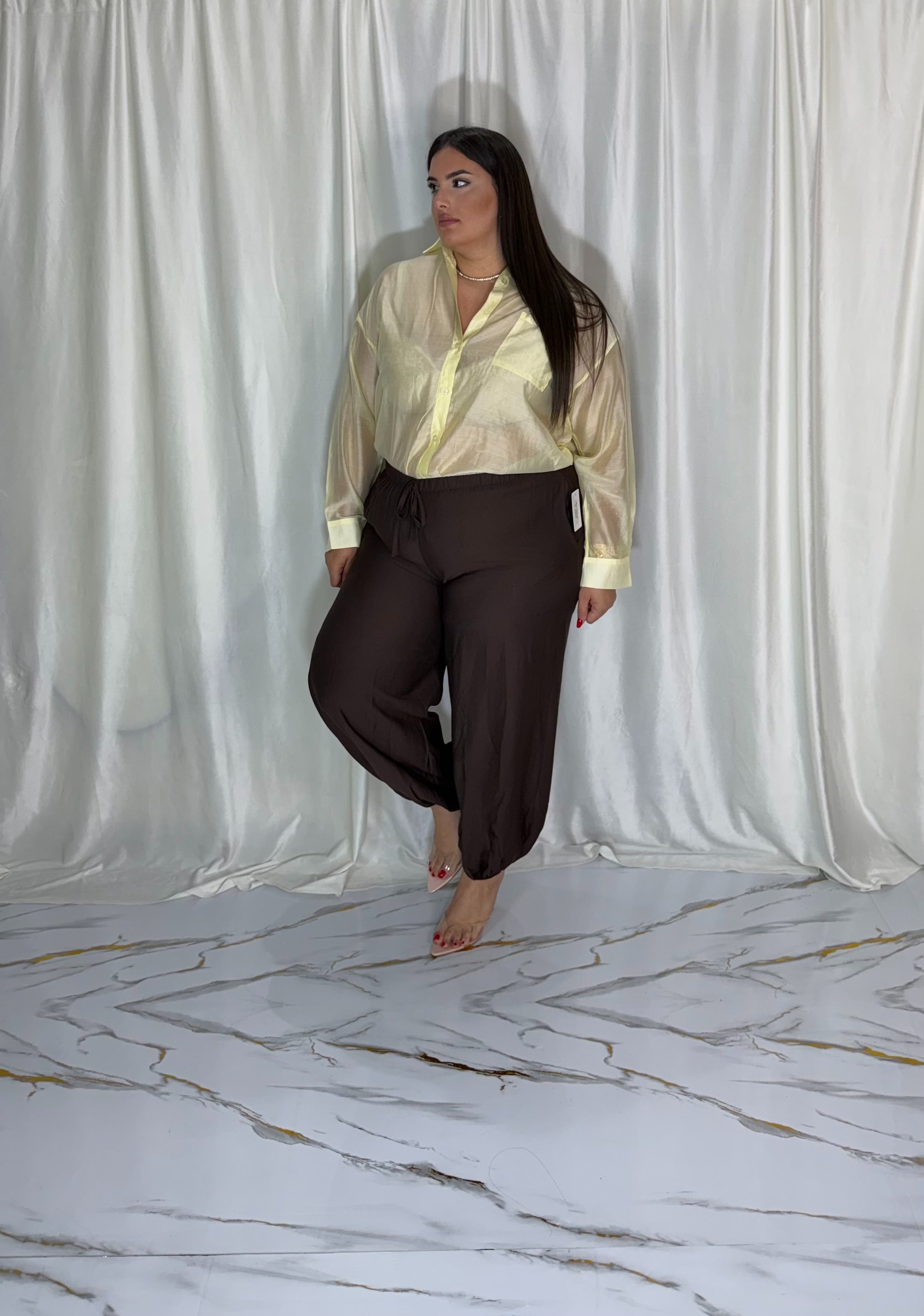 Pantalone Ester marrone