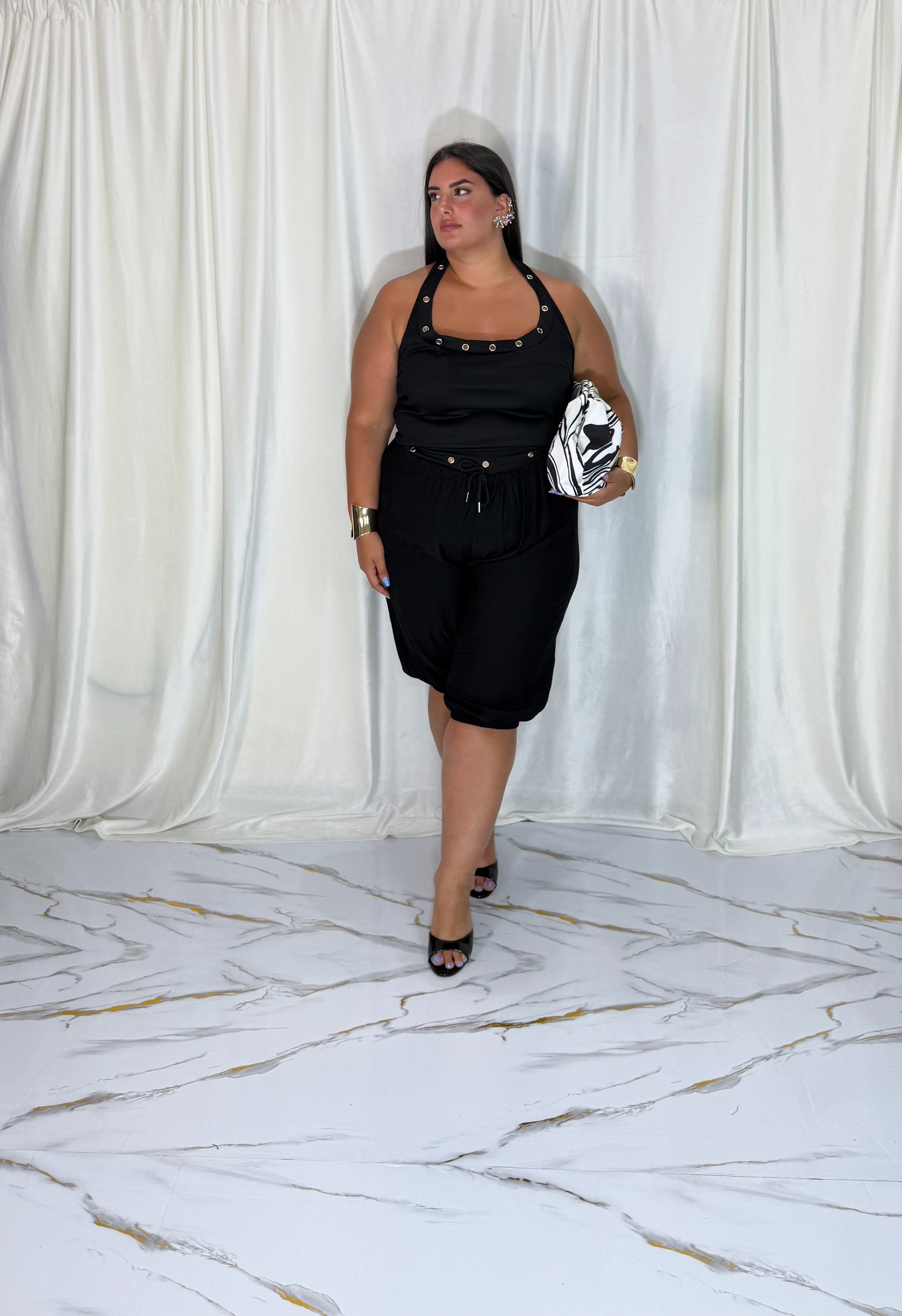 Coordinato Jolanda nero