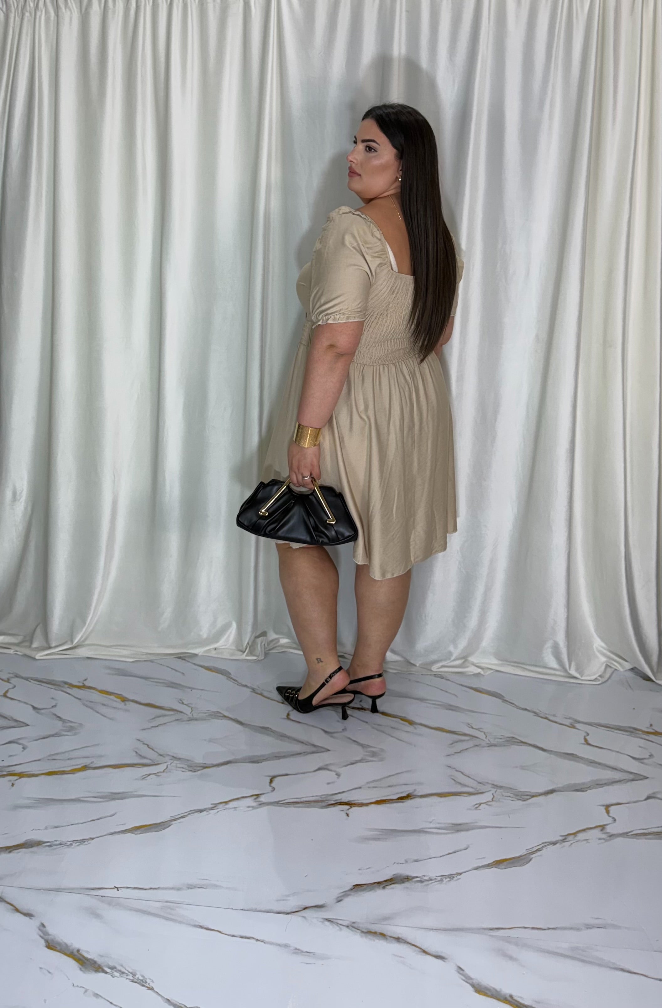 Dress Carlotta beige
