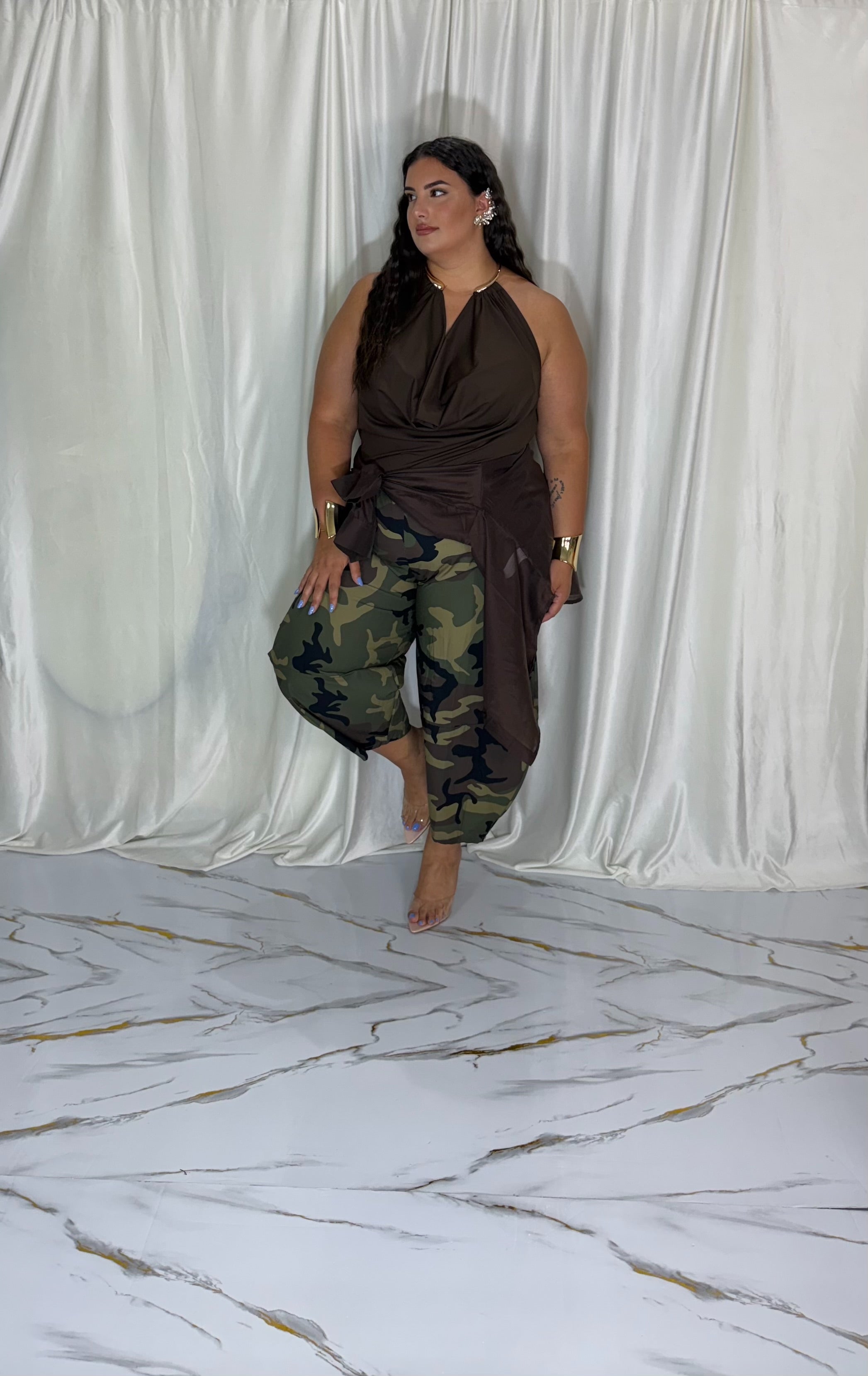 Pantalone mimetico Glenda