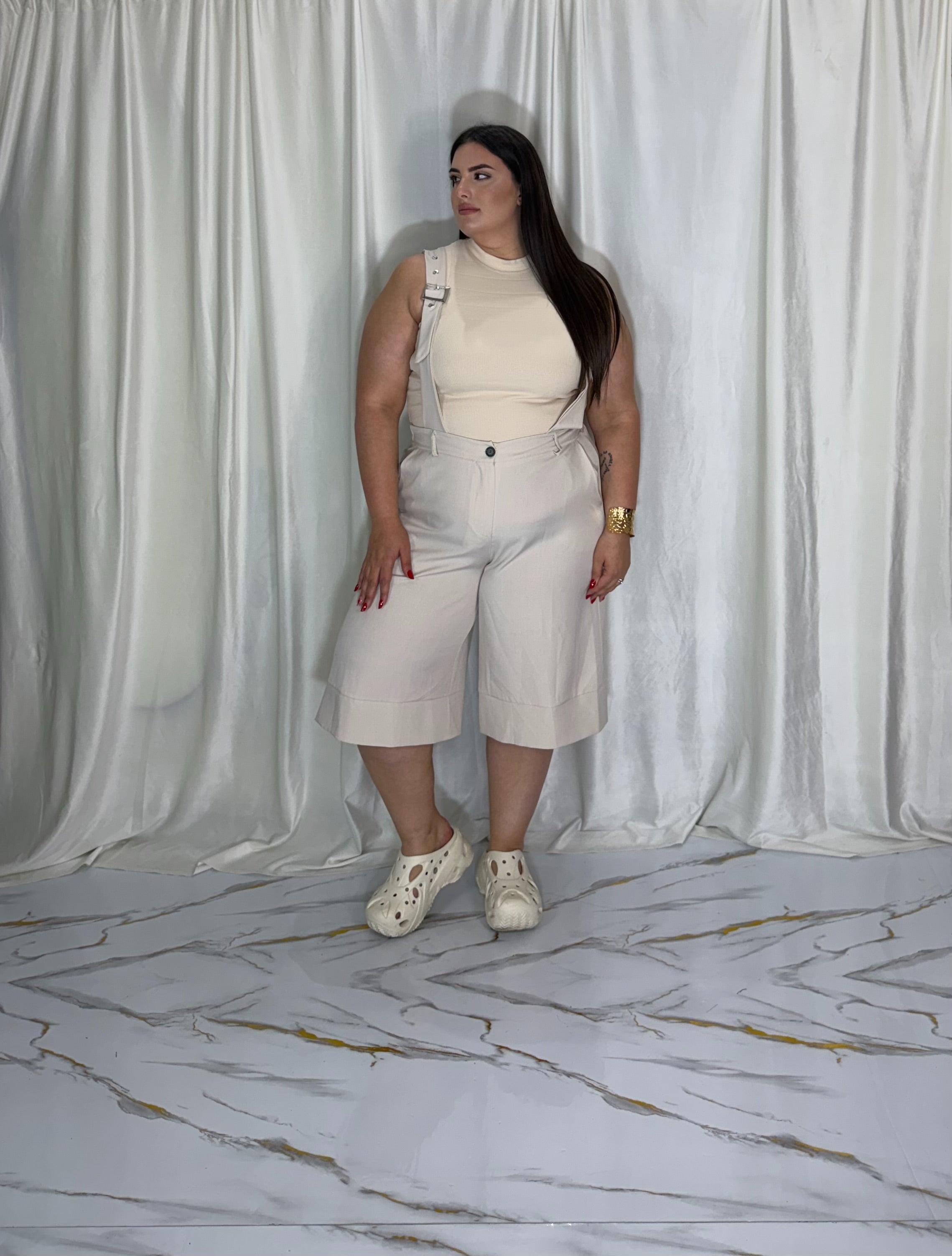 Salopette Clara panna
