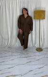 Coordinato Mary marrone