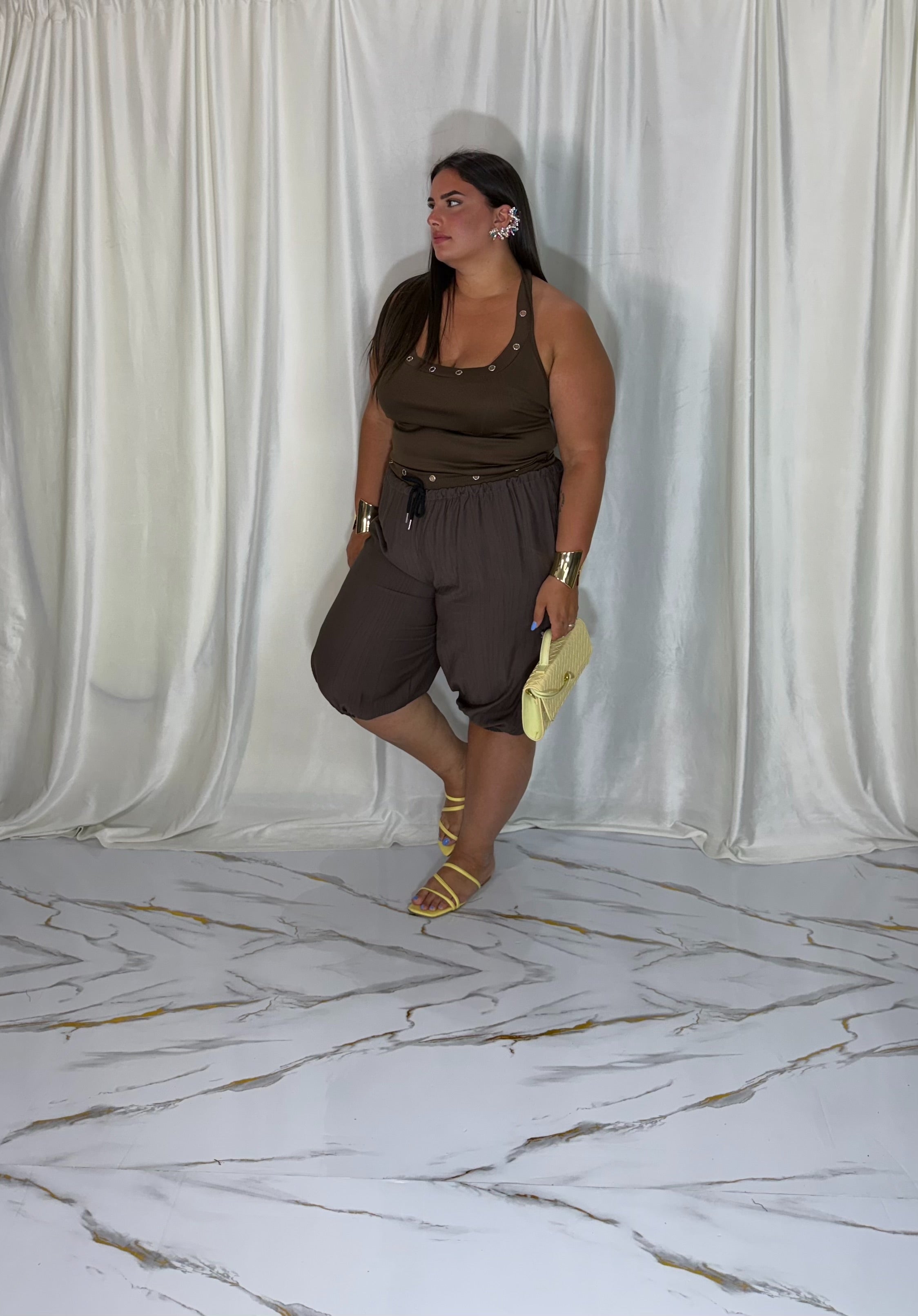 Coordinato Jolanda marrone