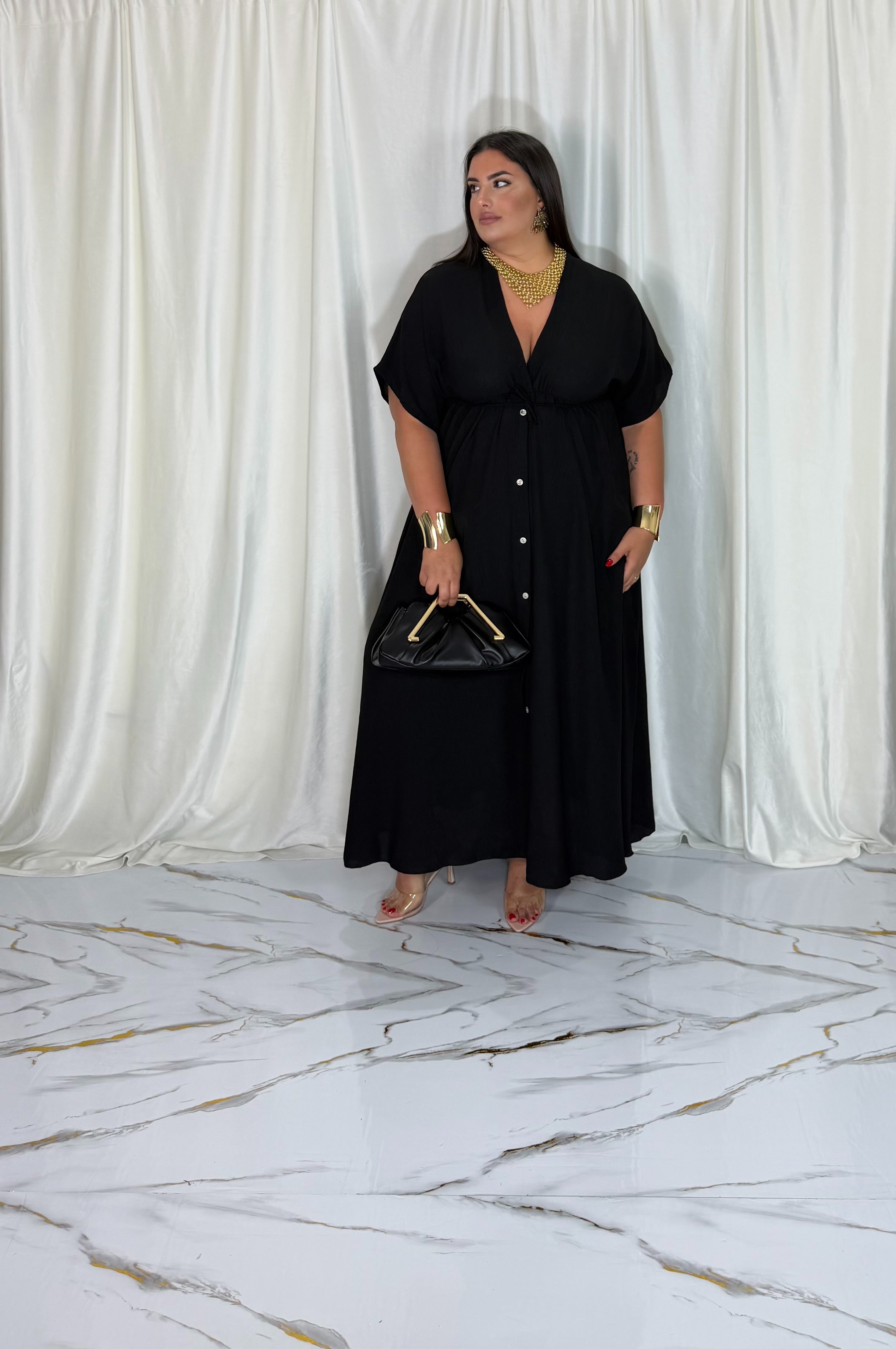 Dress Asia nero