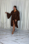 Copricostume Angela marrone