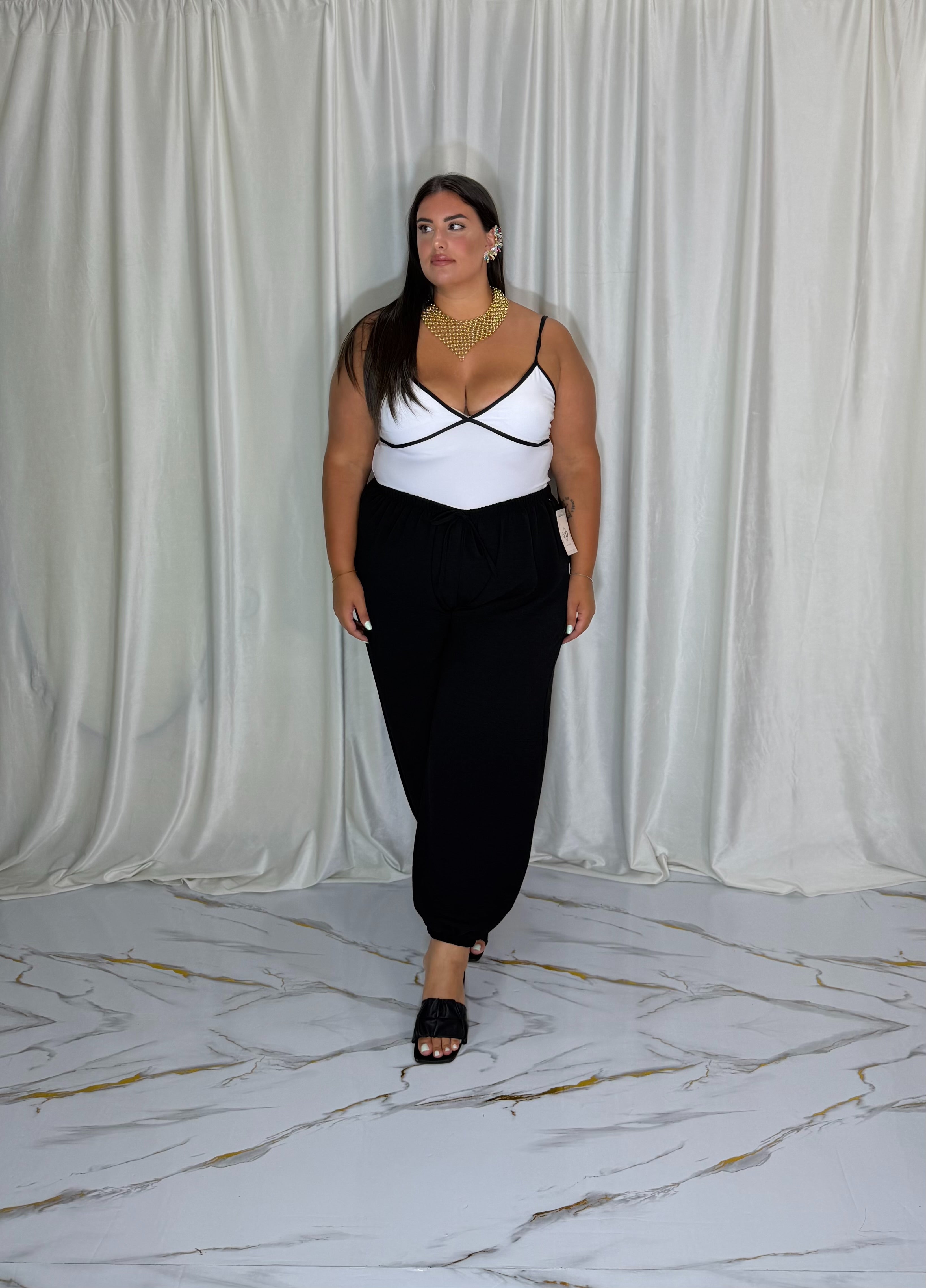 Pantalone Denise nero