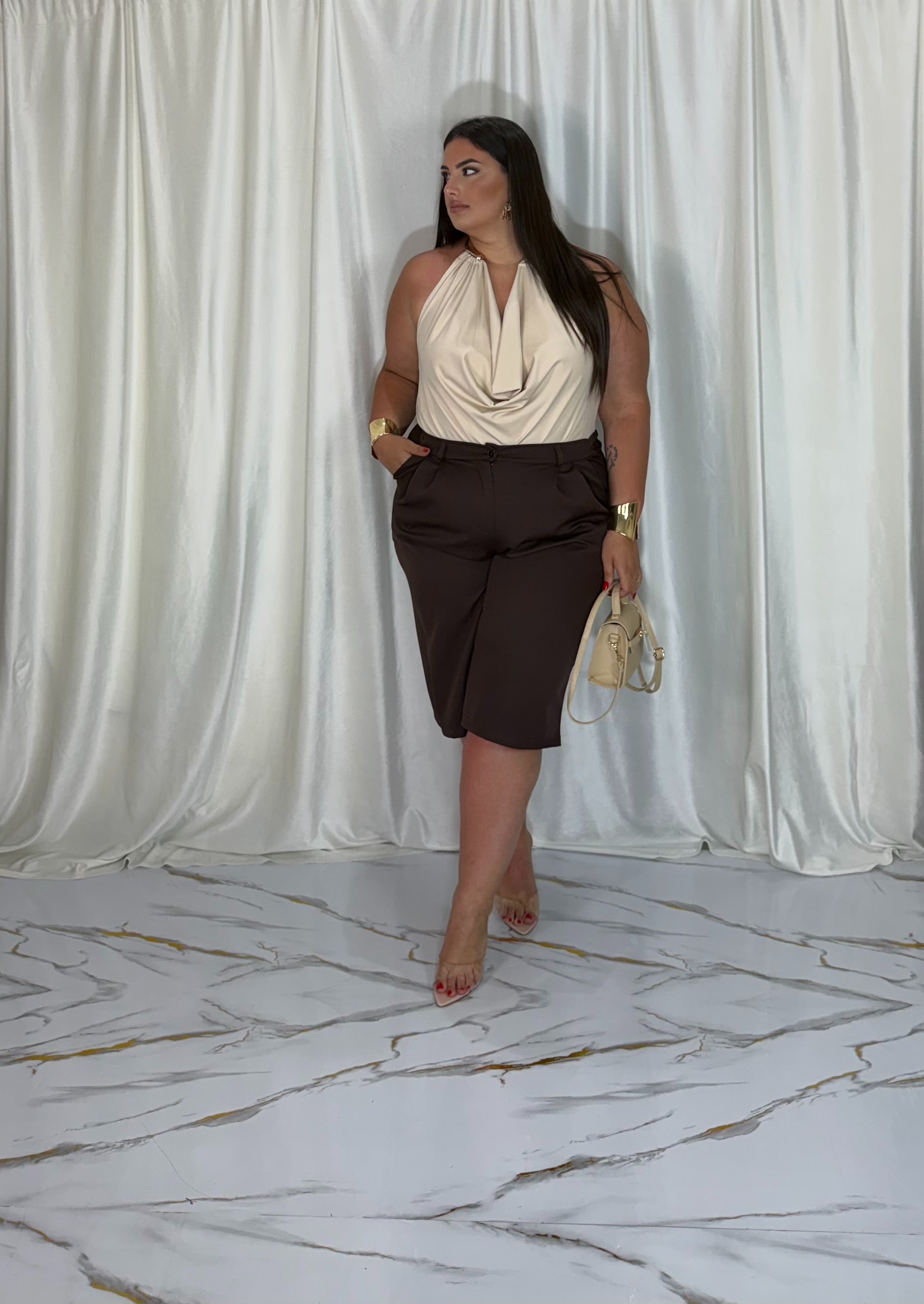 Bermuda Costanza marrone