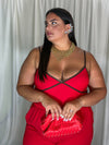 Body Ludovica rosso/marrone