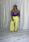 Pantalone giada giallo