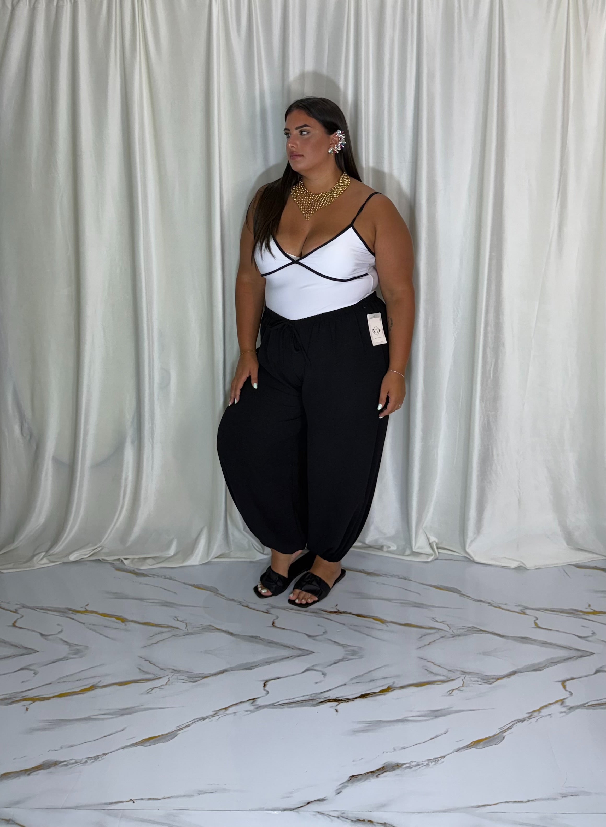 Pantalone Denise nero