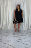 Dress a portafoglio Giusy nero