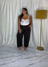 Jeans Lucrezia marrone