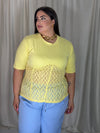 T-shirt oksana giallo