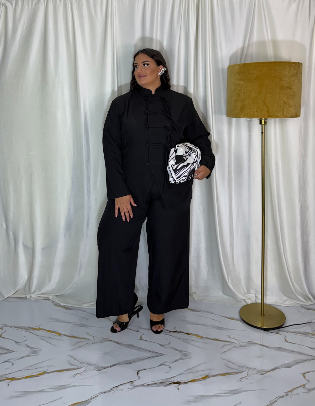 Tailleur Jolanda nero