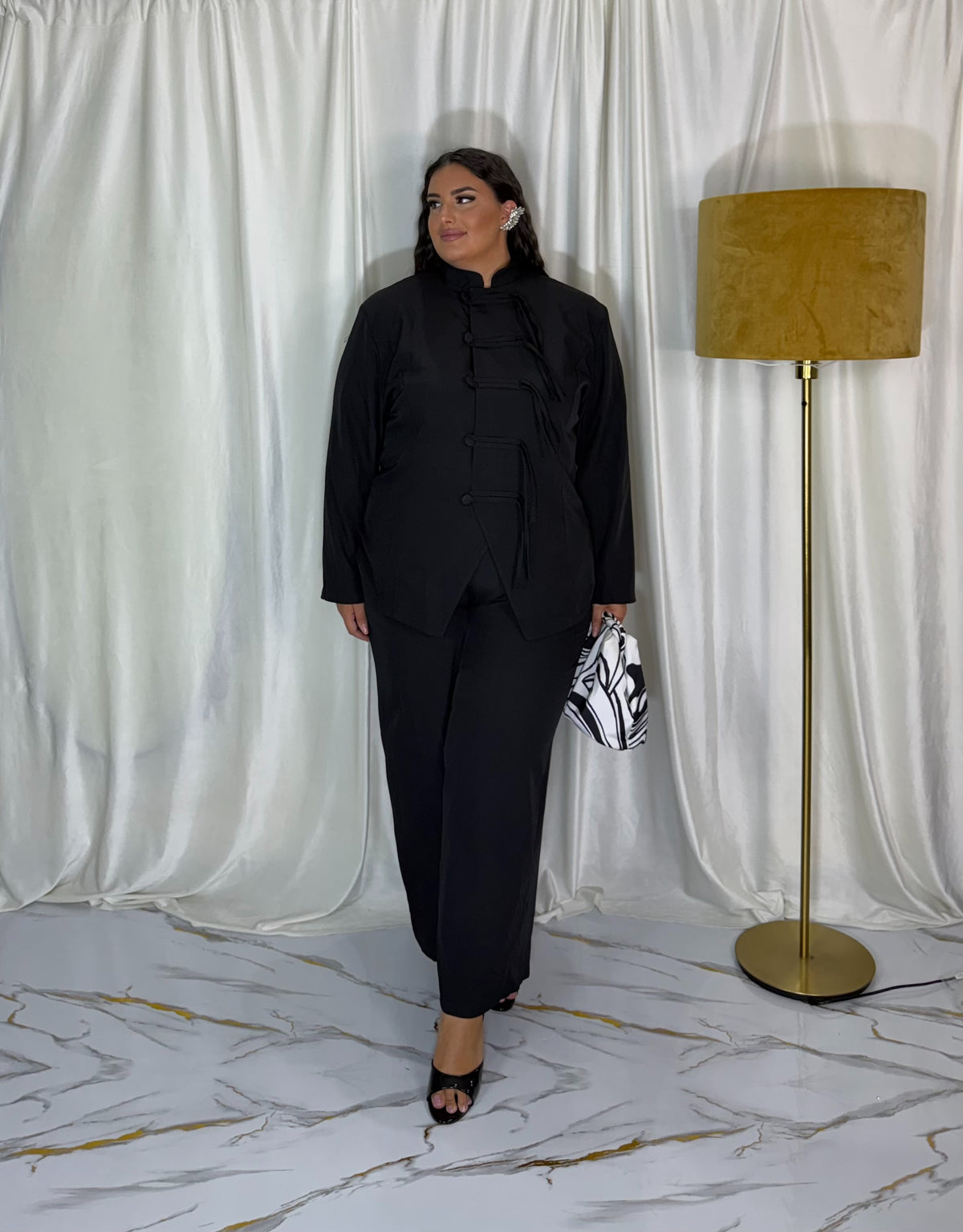 Tailleur Jolanda nero
