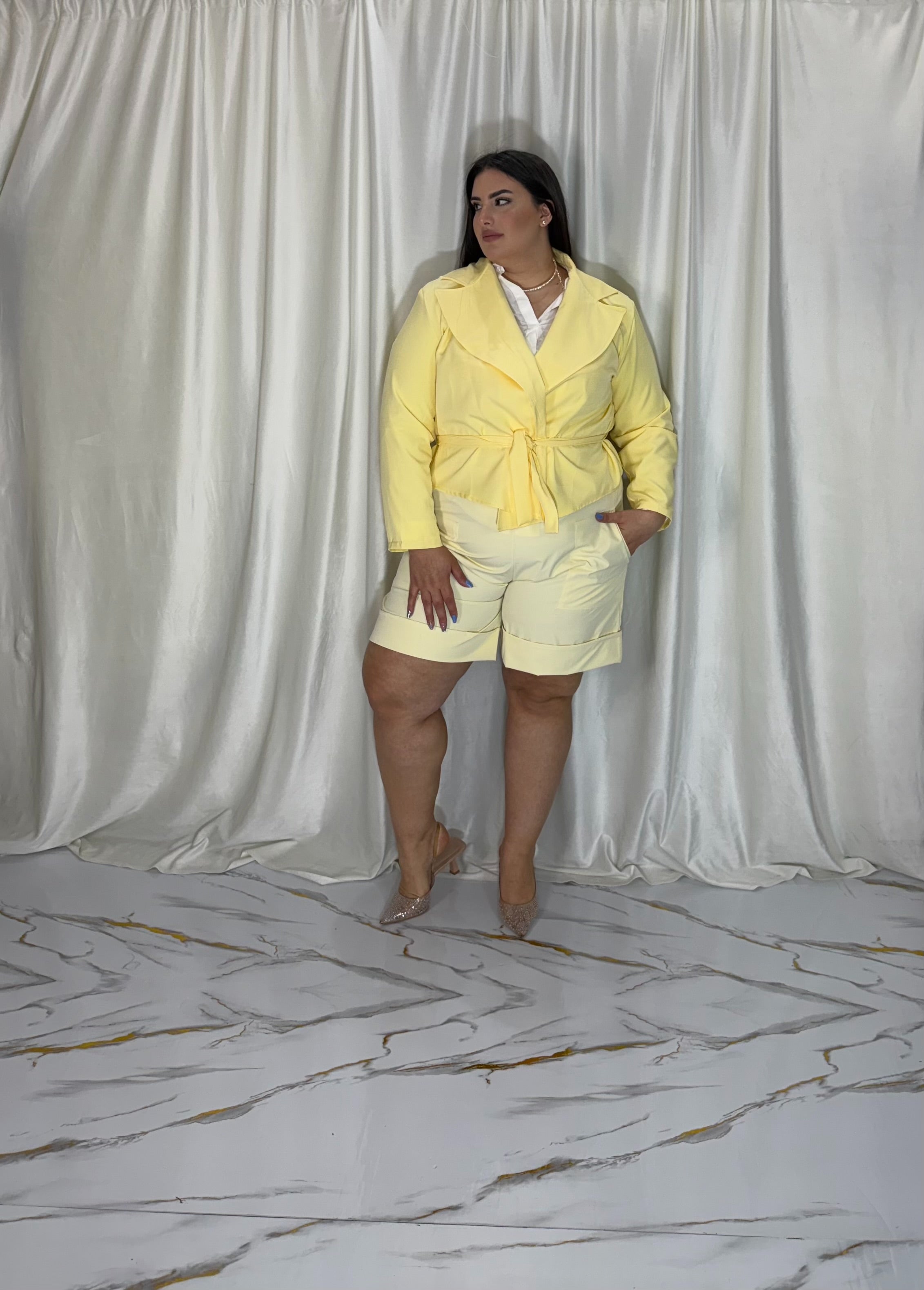 Giubbotto Emma giallo
