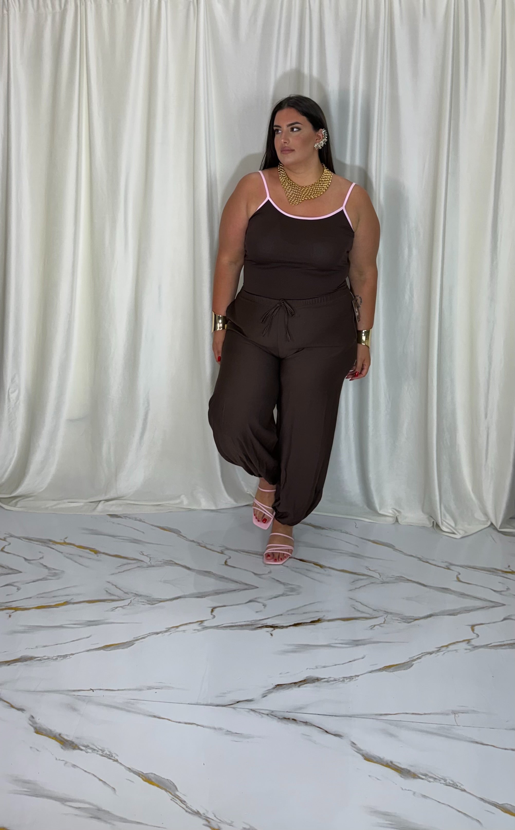 Canotta Fabiana marrone