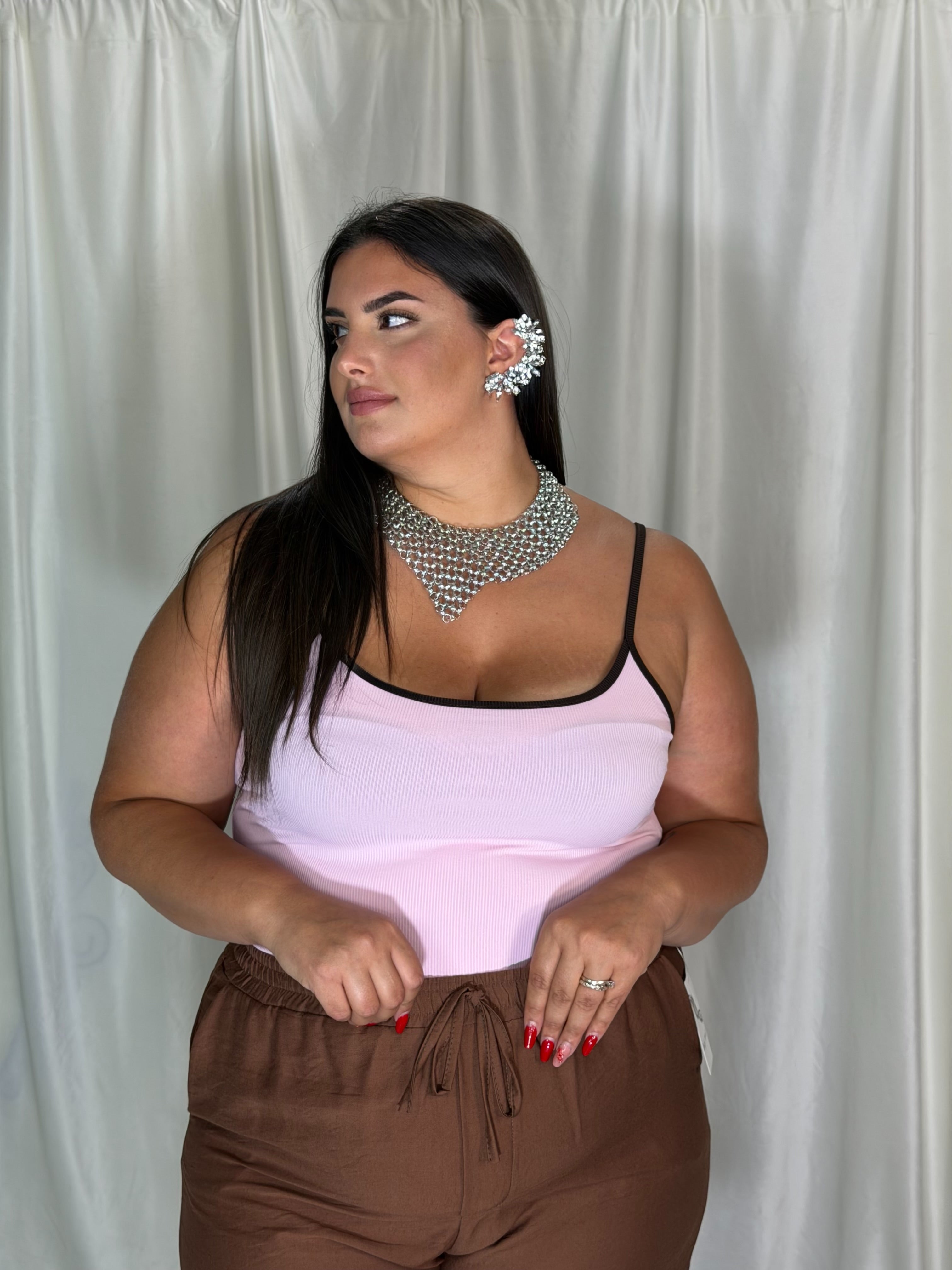 Canotta Fabiana rosa