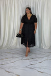 Dress fiore nero