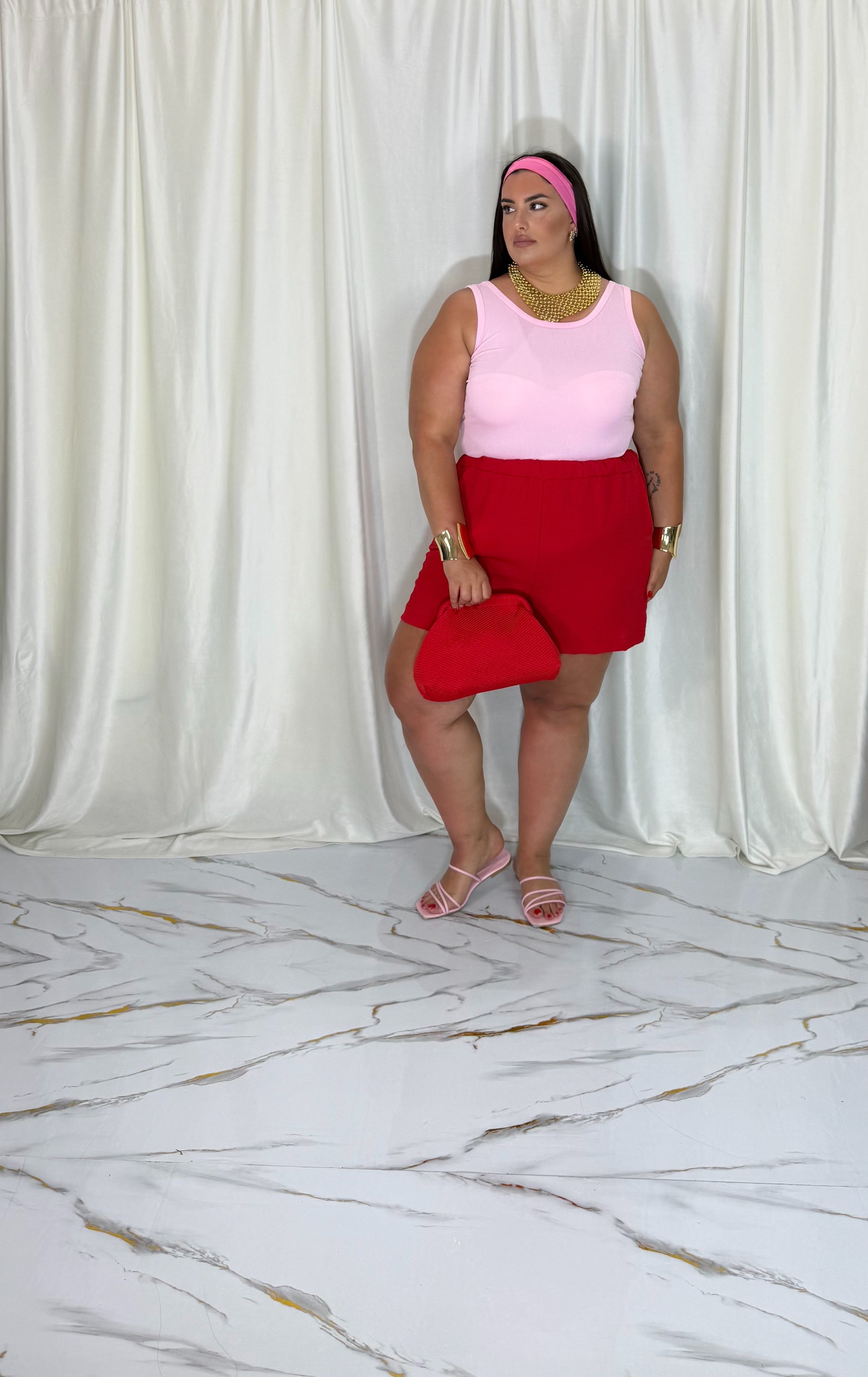 Pantaloncino Ada rosso