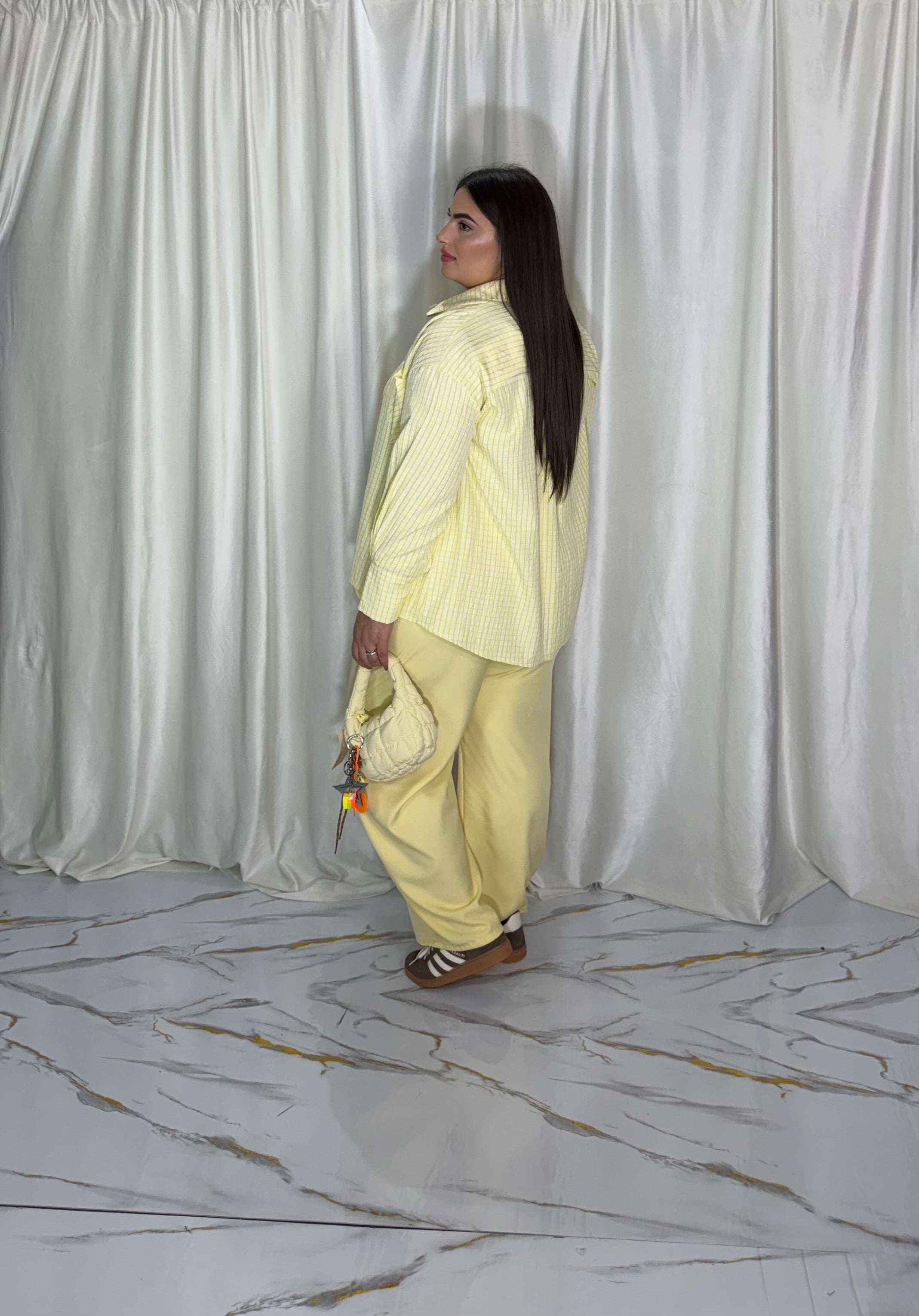 Pantalone Irene giallo