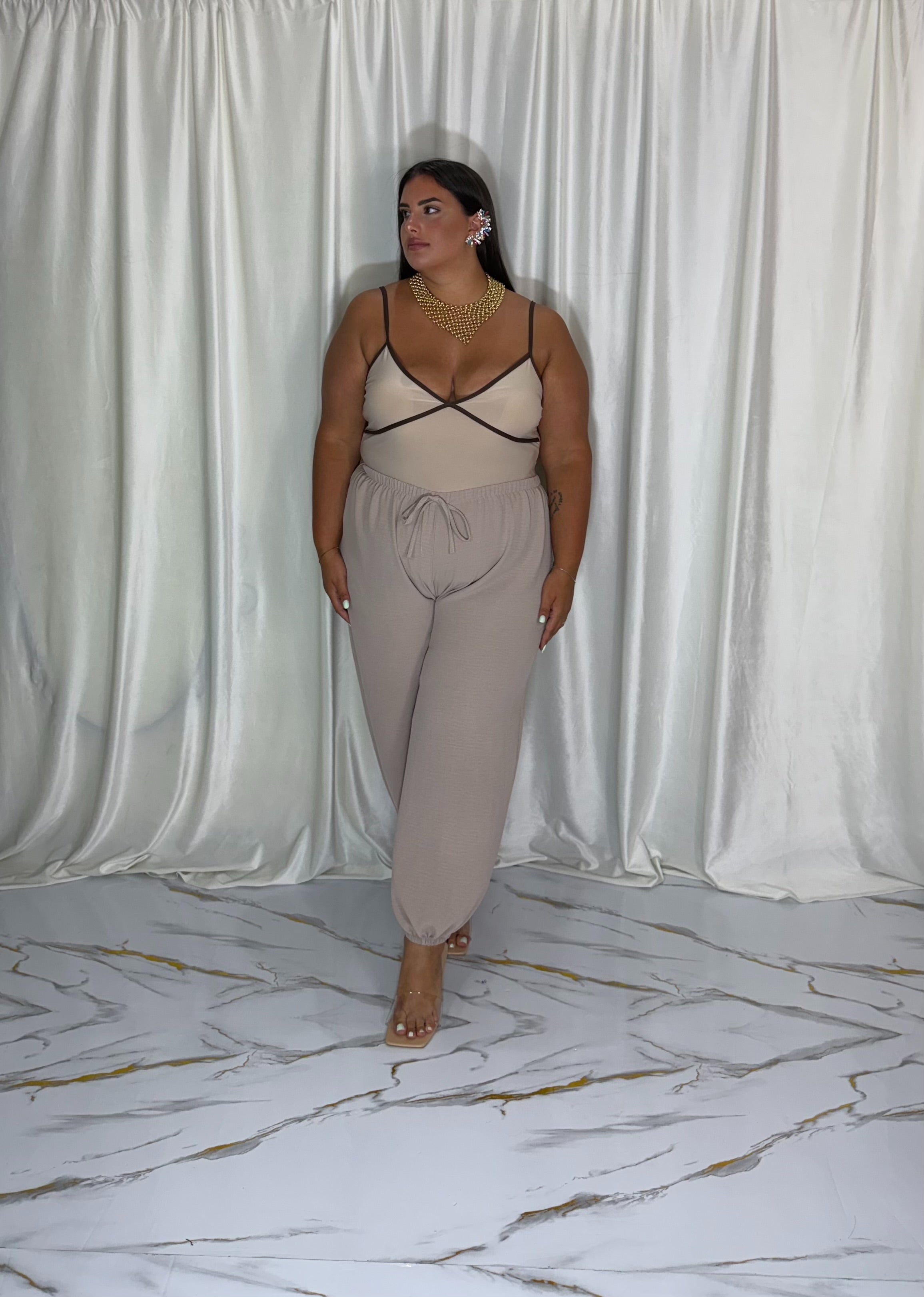 Pantalone Denise beige