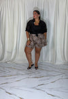 Pantaloncino leopardato
