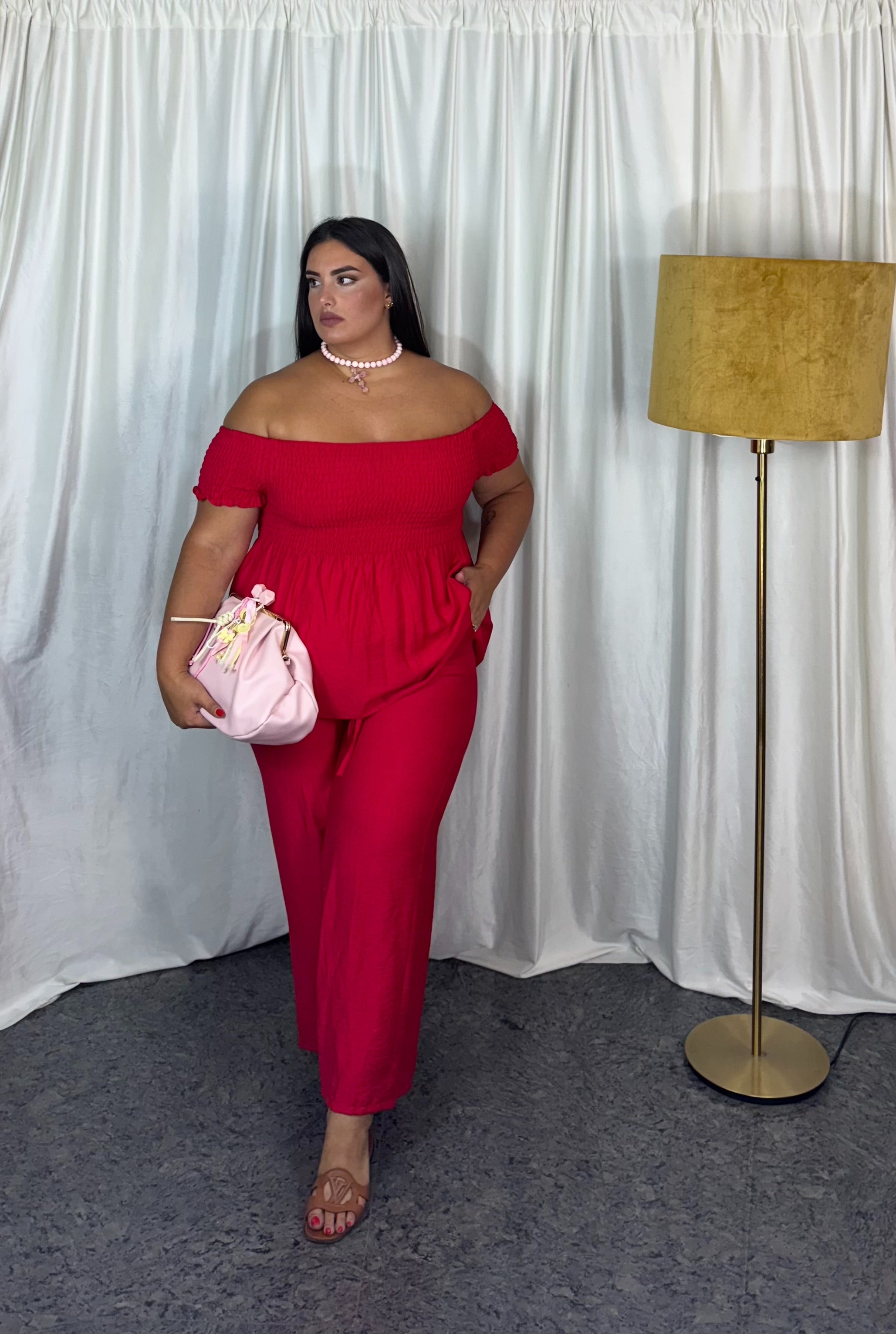 Coordinato Annalisa rosso