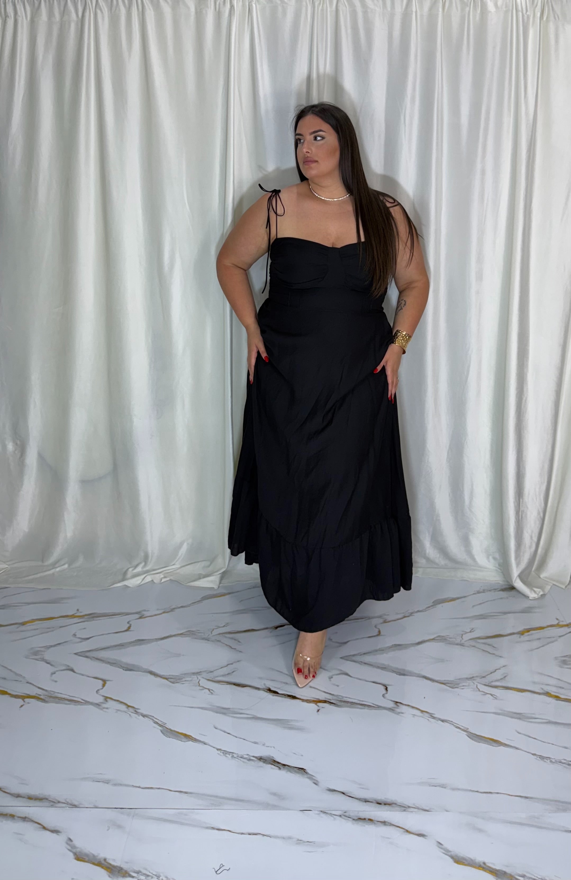 Dress Barbara nero
