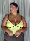 Body Ludovica giallo/marrone