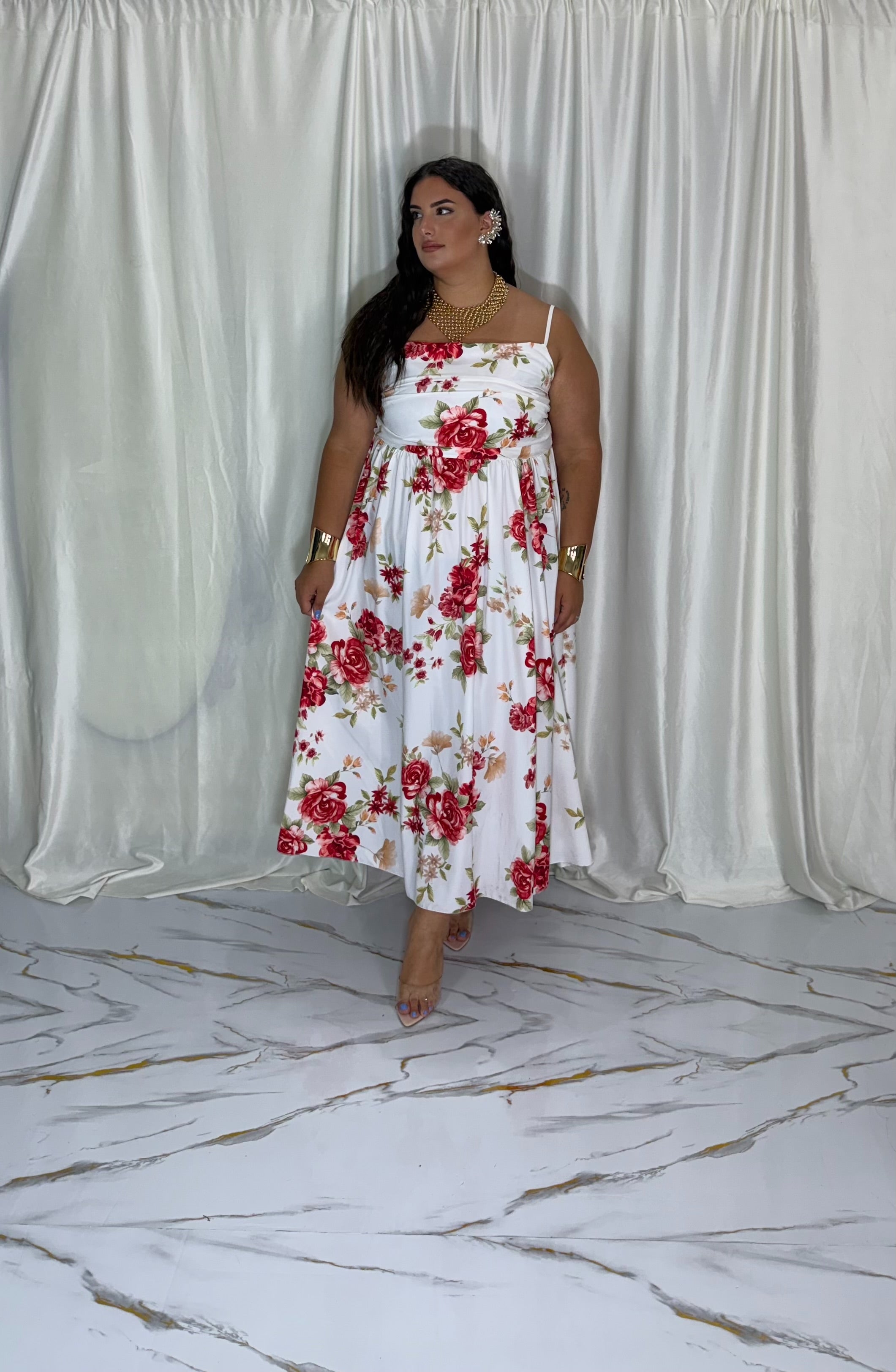 Dress Fiorella Bianco